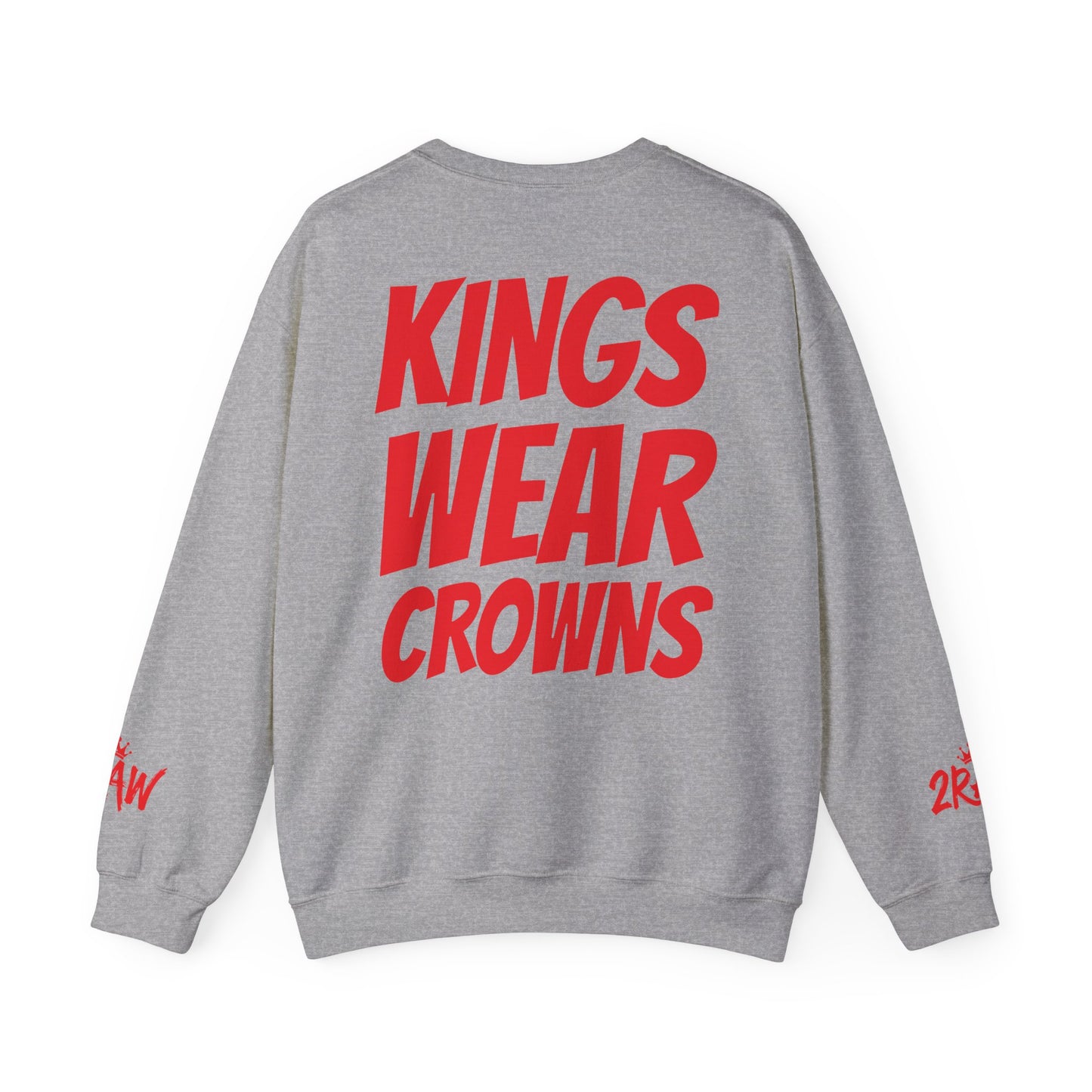 2RAW Kings Wear Crowns Crewneck Sweatshirt | Unisex Heavy Blend™