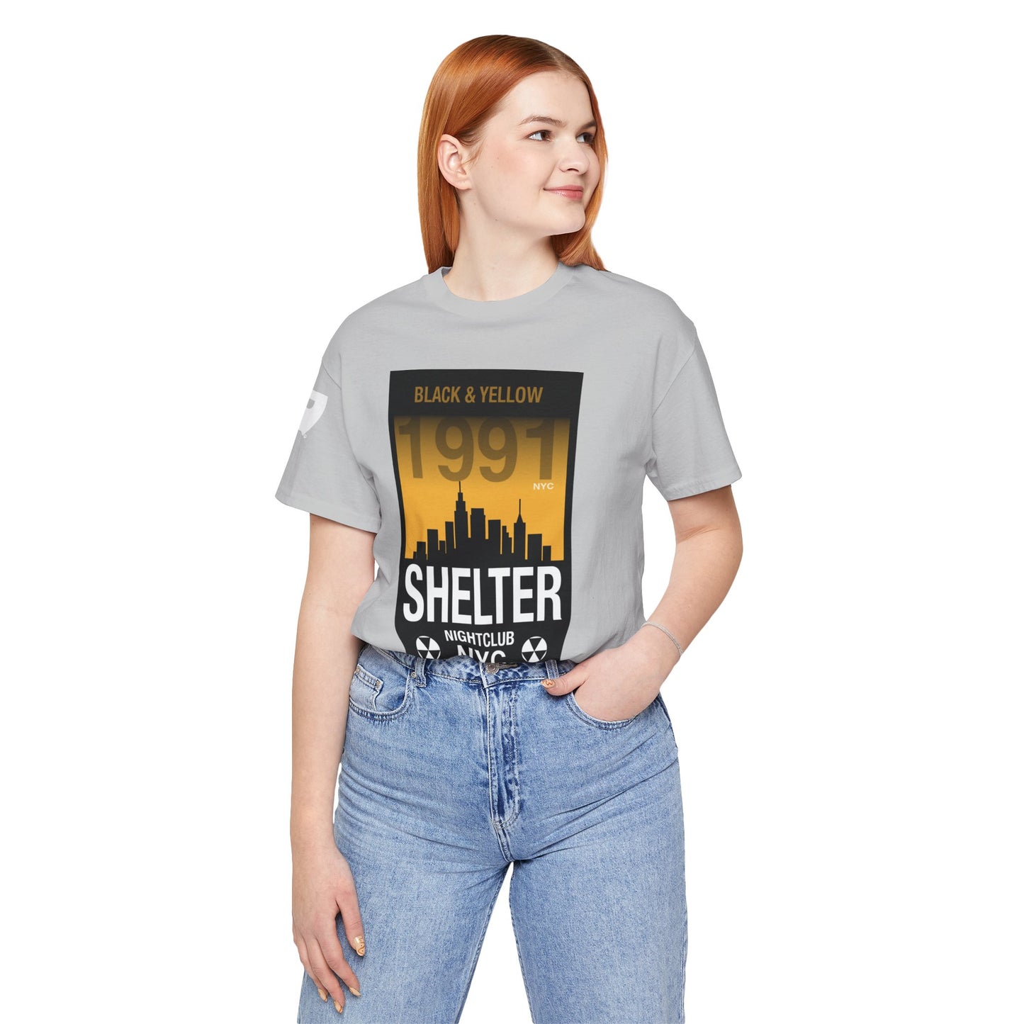 001 Club Shelter Unisex Short Sleeve Tee