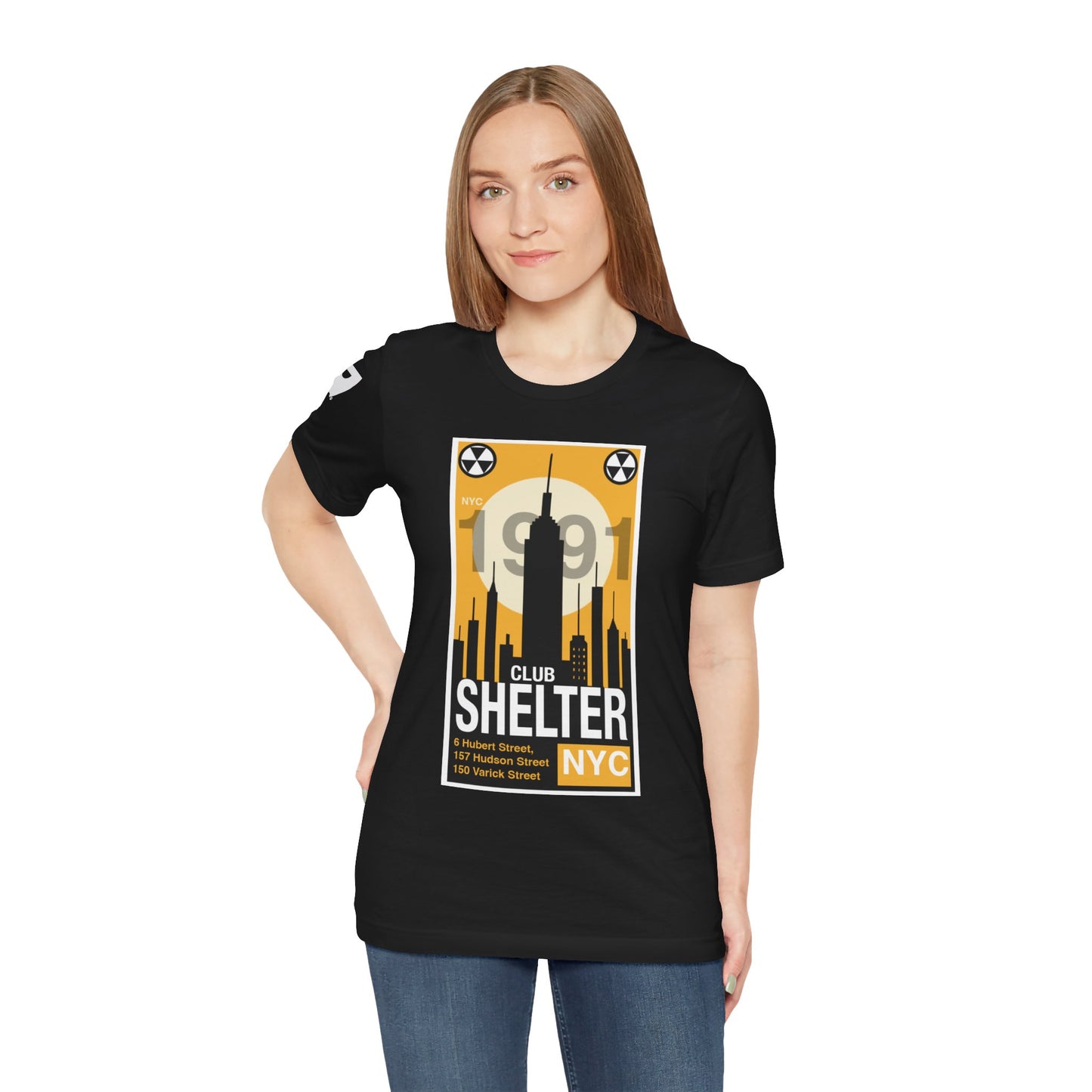 000- Club Shelter Unisex Short Sleeve Tee