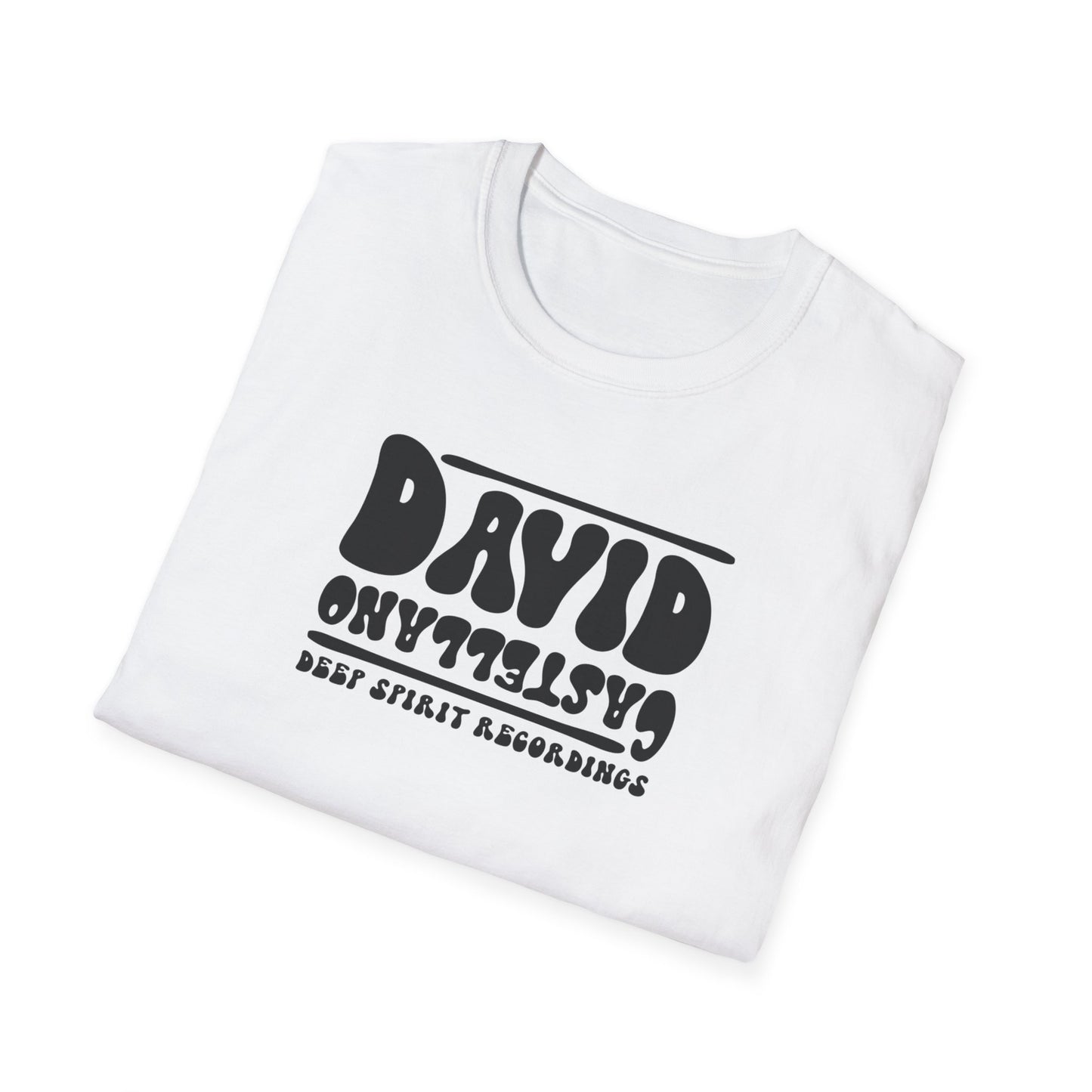 0-David Castellano - Retro Unisex Softstyle T-Shirt
