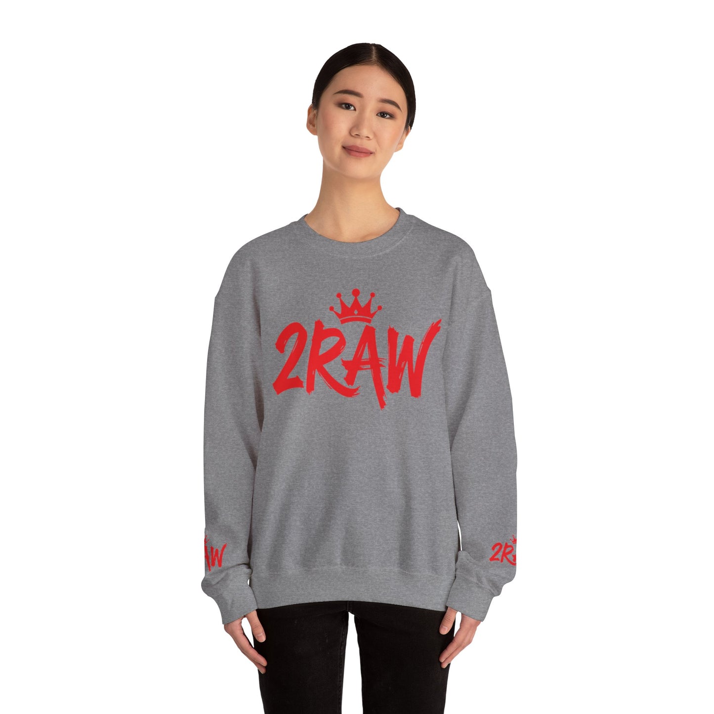 2RAW Kings Wear Crowns Crewneck Sweatshirt | Unisex Heavy Blend™