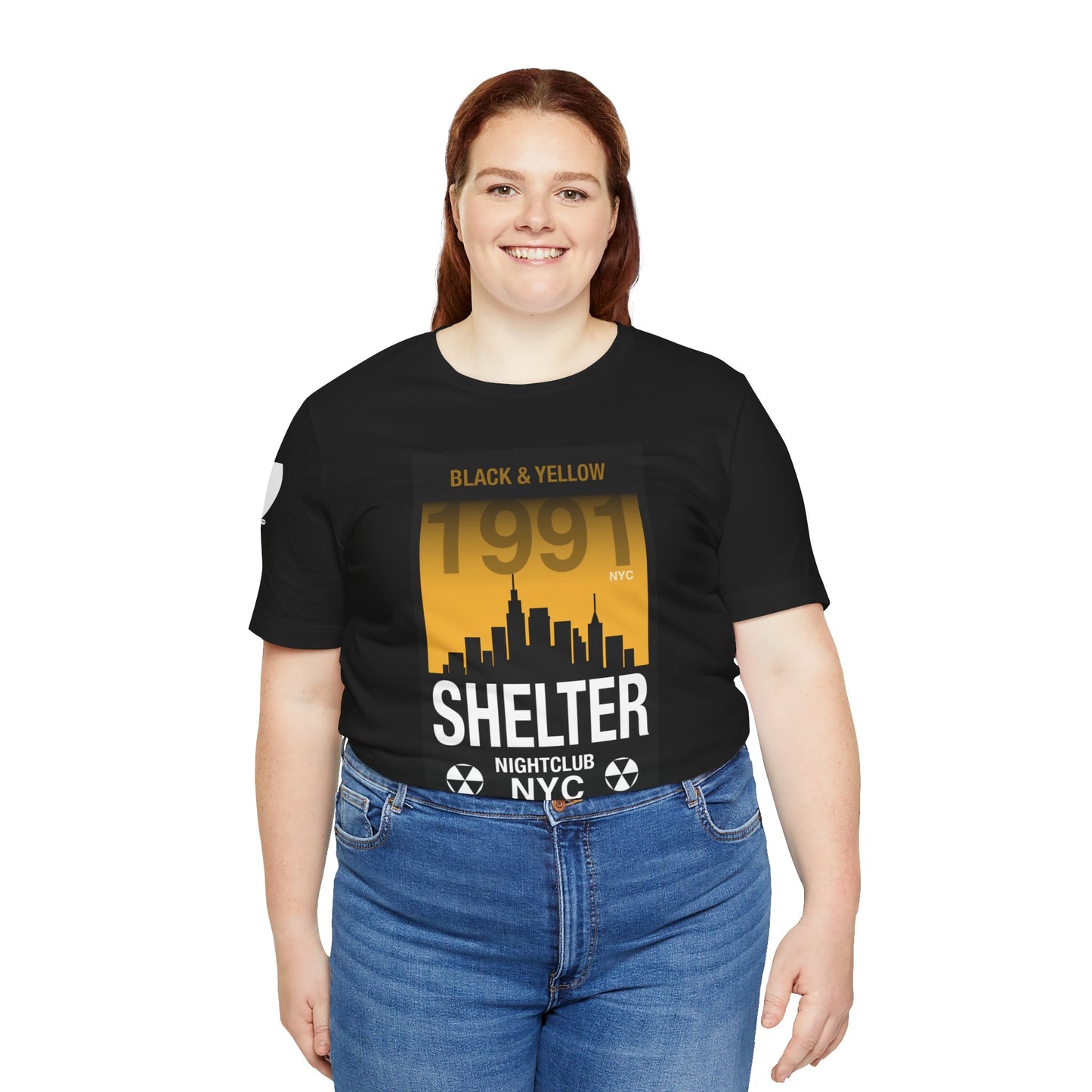 001 Club Shelter Unisex Short Sleeve Tee