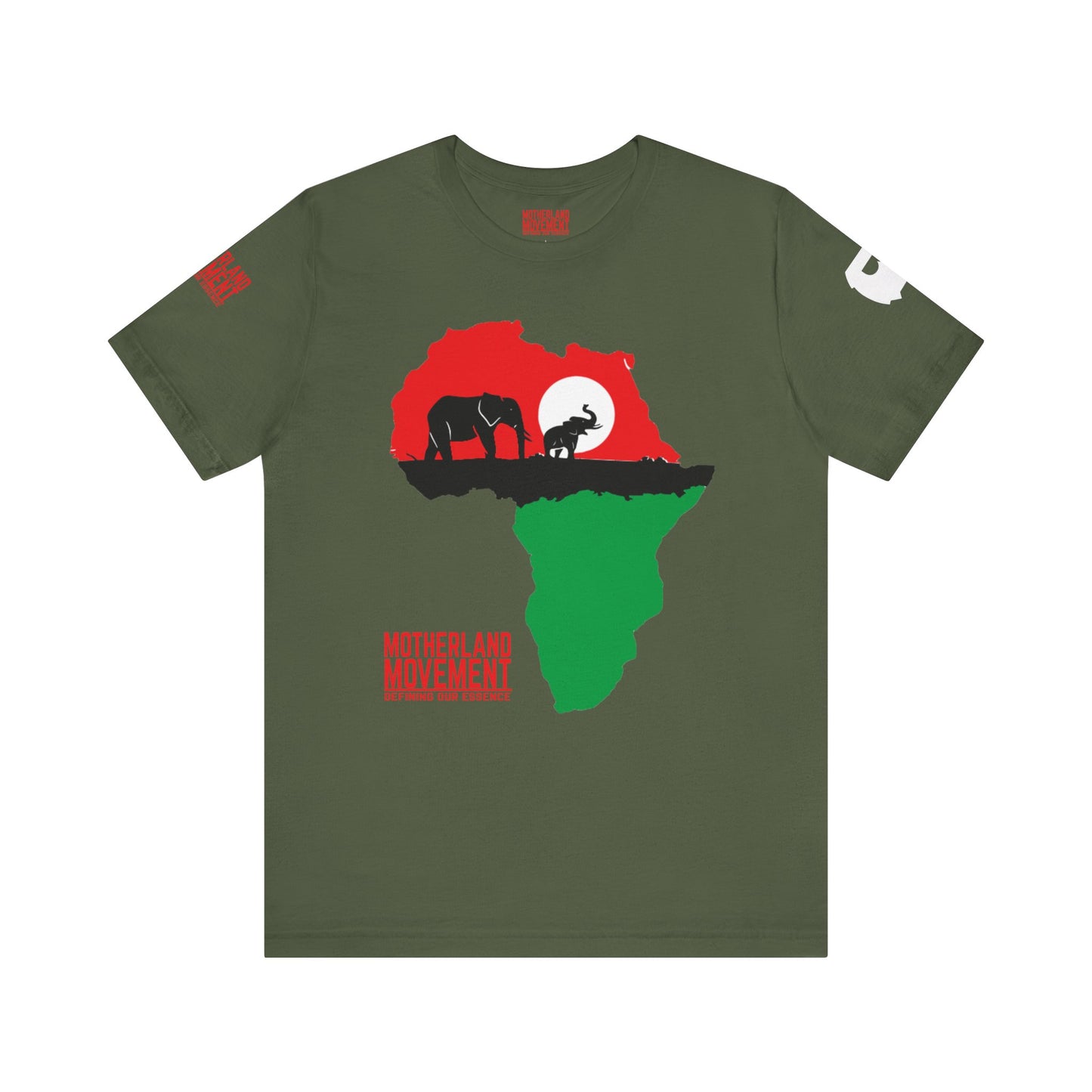 -Motherland Movement Essence - Unisex Short Sleeve Tee