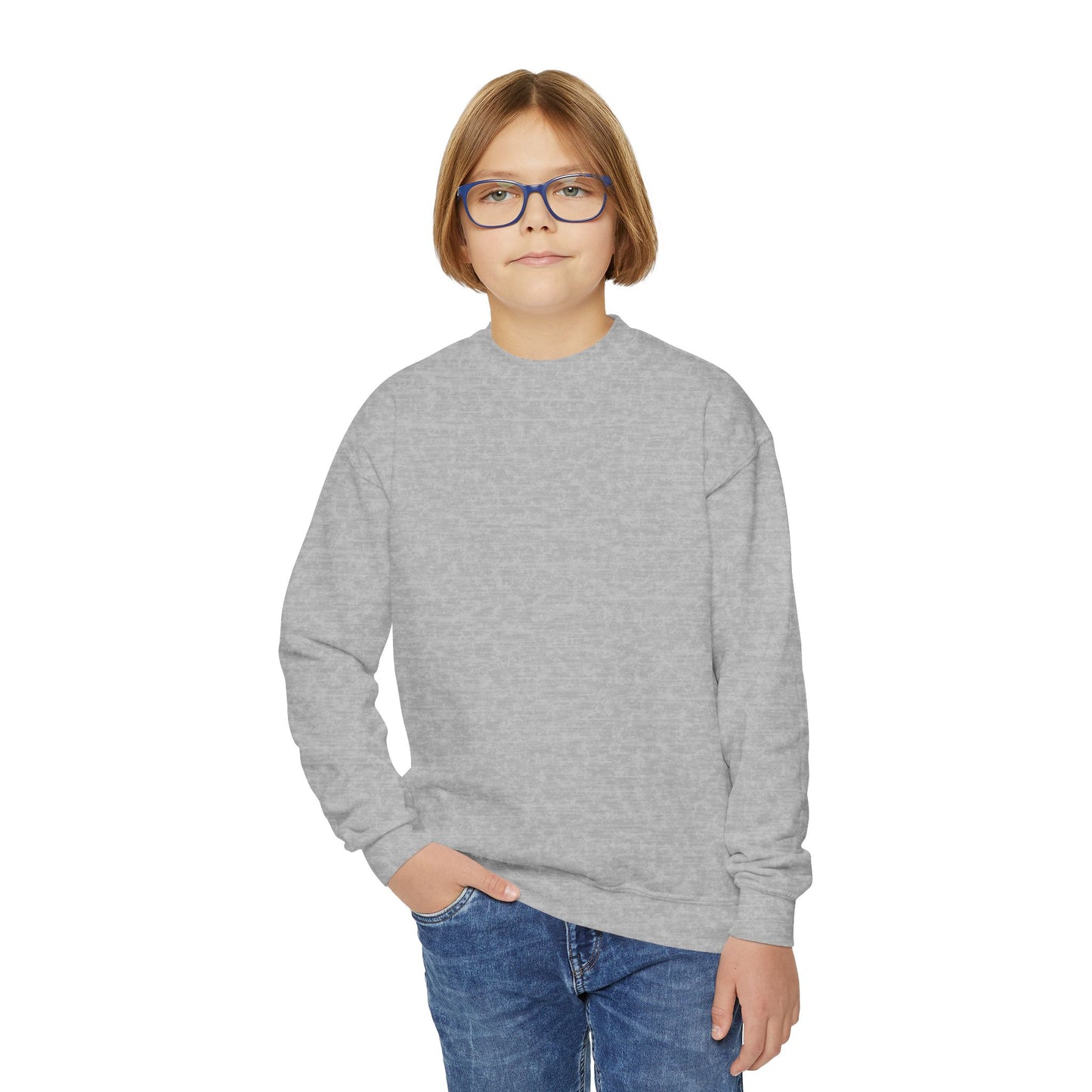 2 RAW - Youth Crewneck Sweatshirt