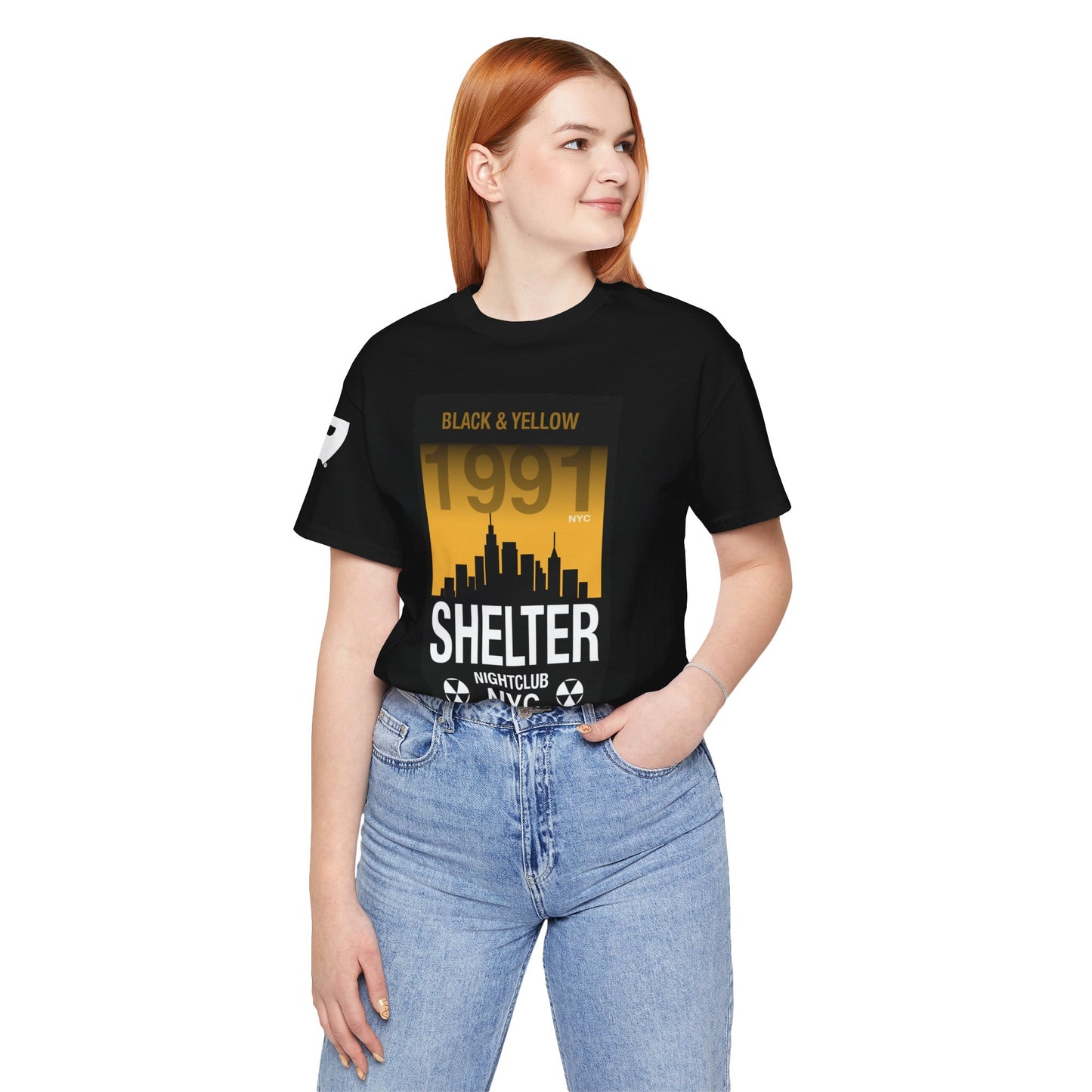 001 Club Shelter Unisex Short Sleeve Tee