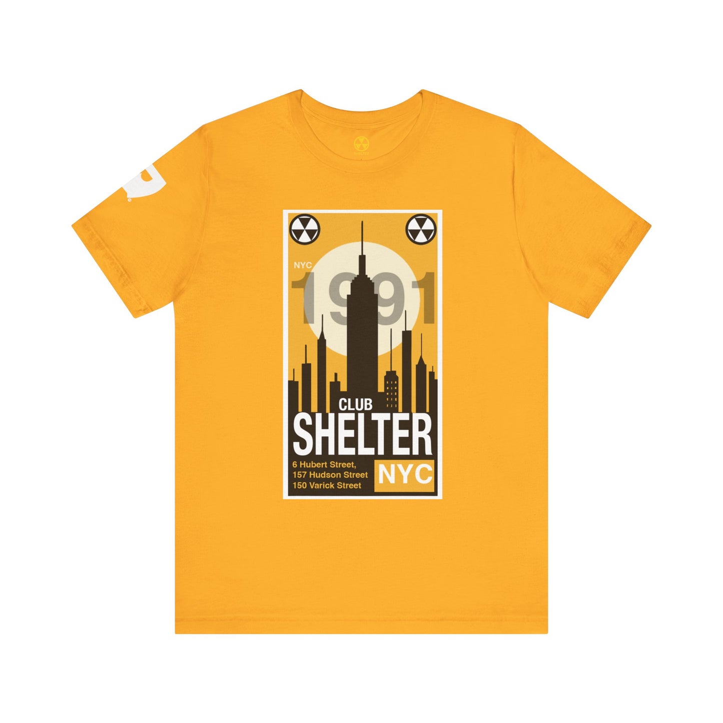 000- Club Shelter Unisex Short Sleeve Tee