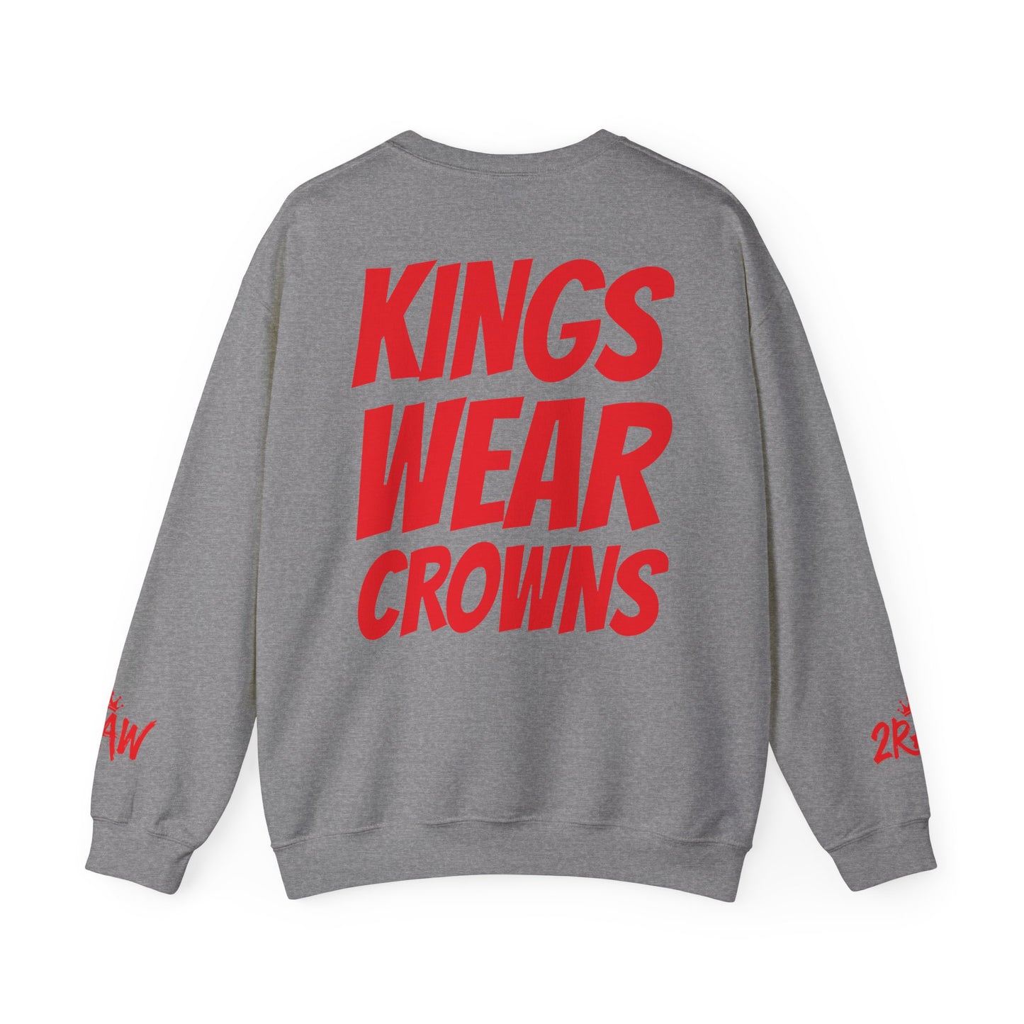 2RAW Kings Wear Crowns Crewneck Sweatshirt | Unisex Heavy Blend™