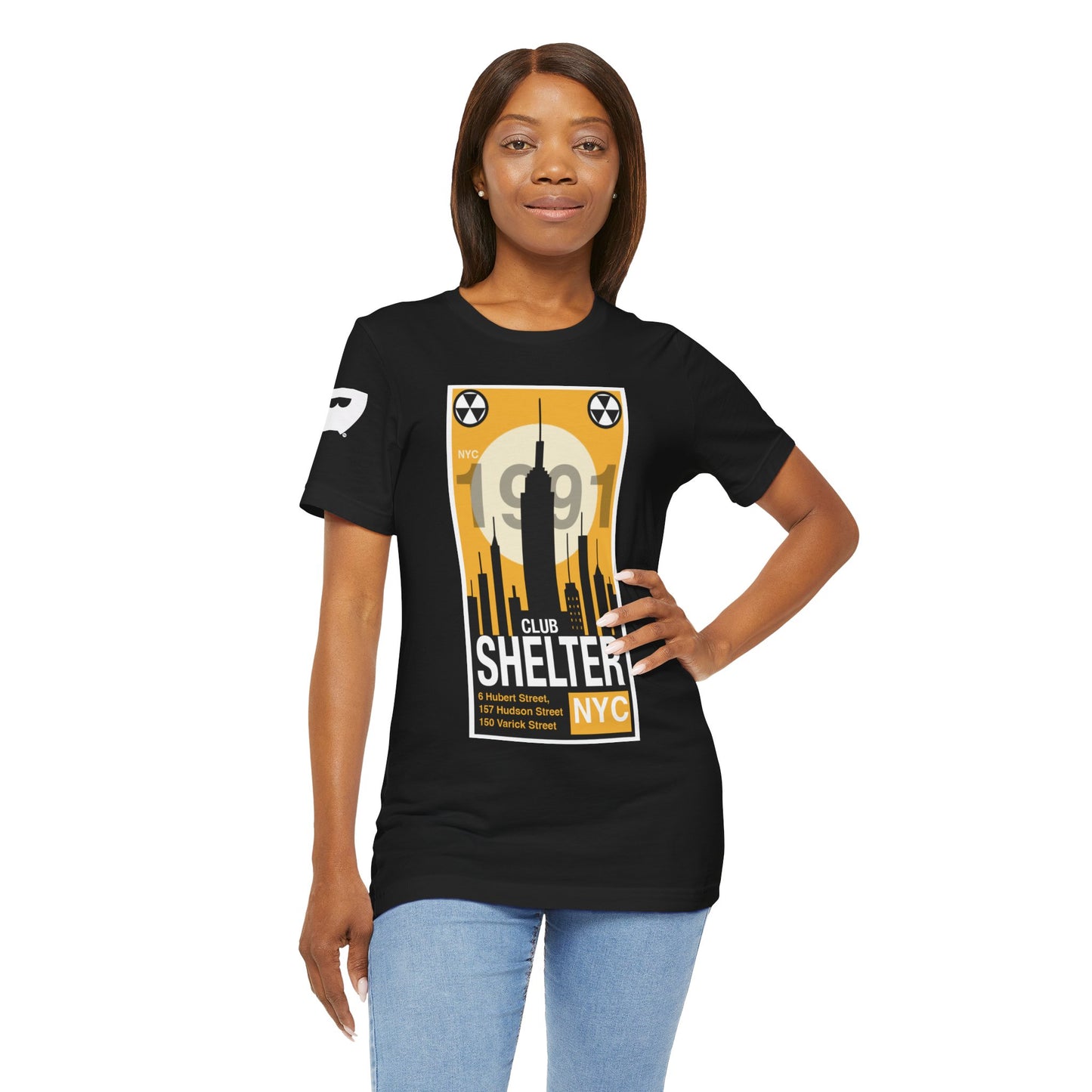 000- Club Shelter Unisex Short Sleeve Tee