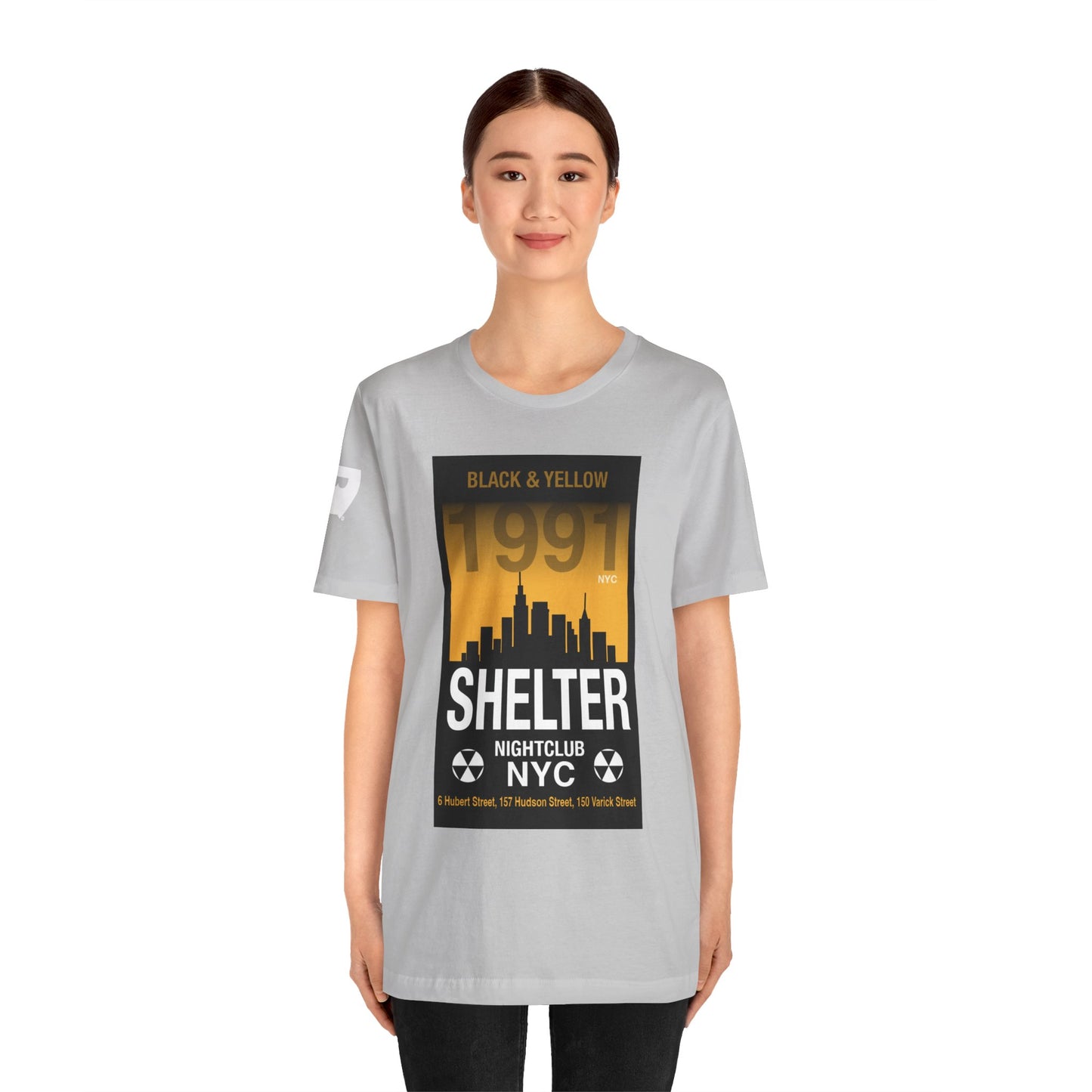 001 Club Shelter Unisex Short Sleeve Tee