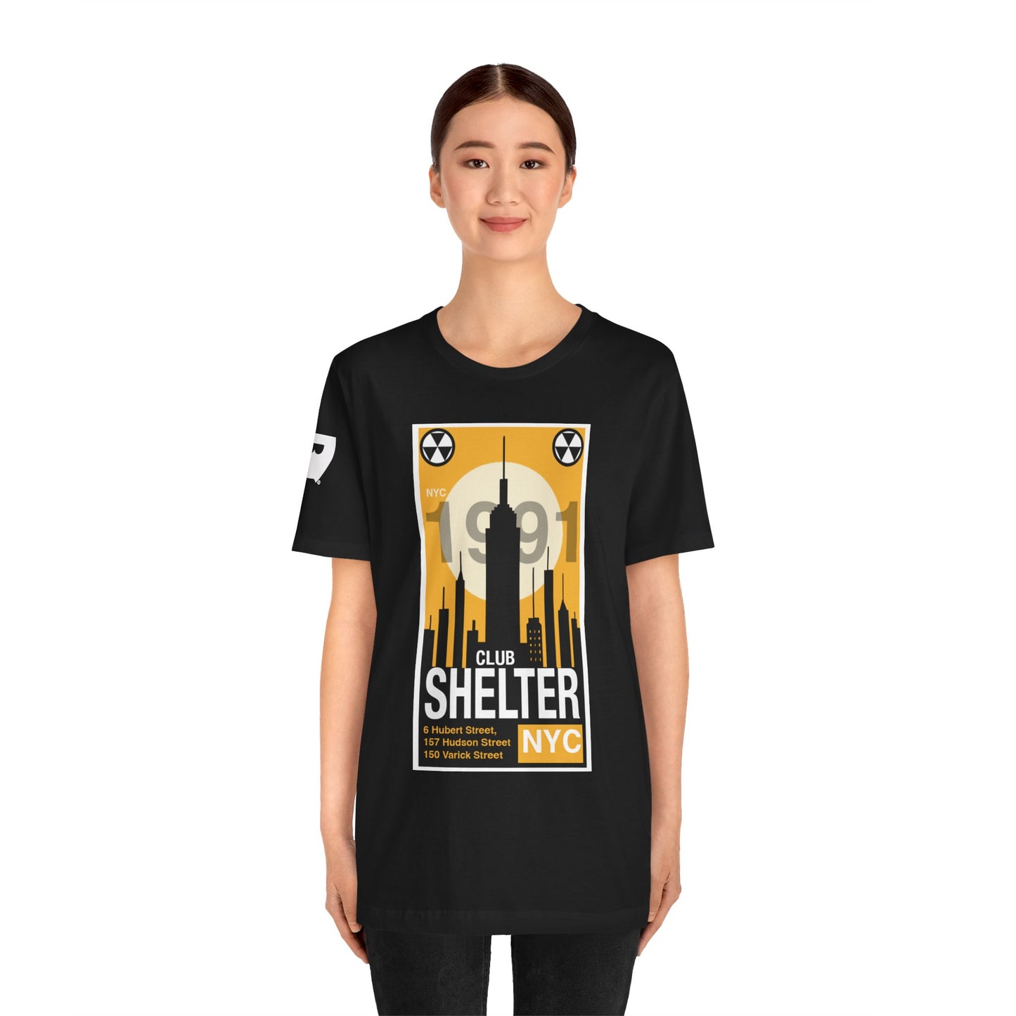 000- Club Shelter Unisex Short Sleeve Tee