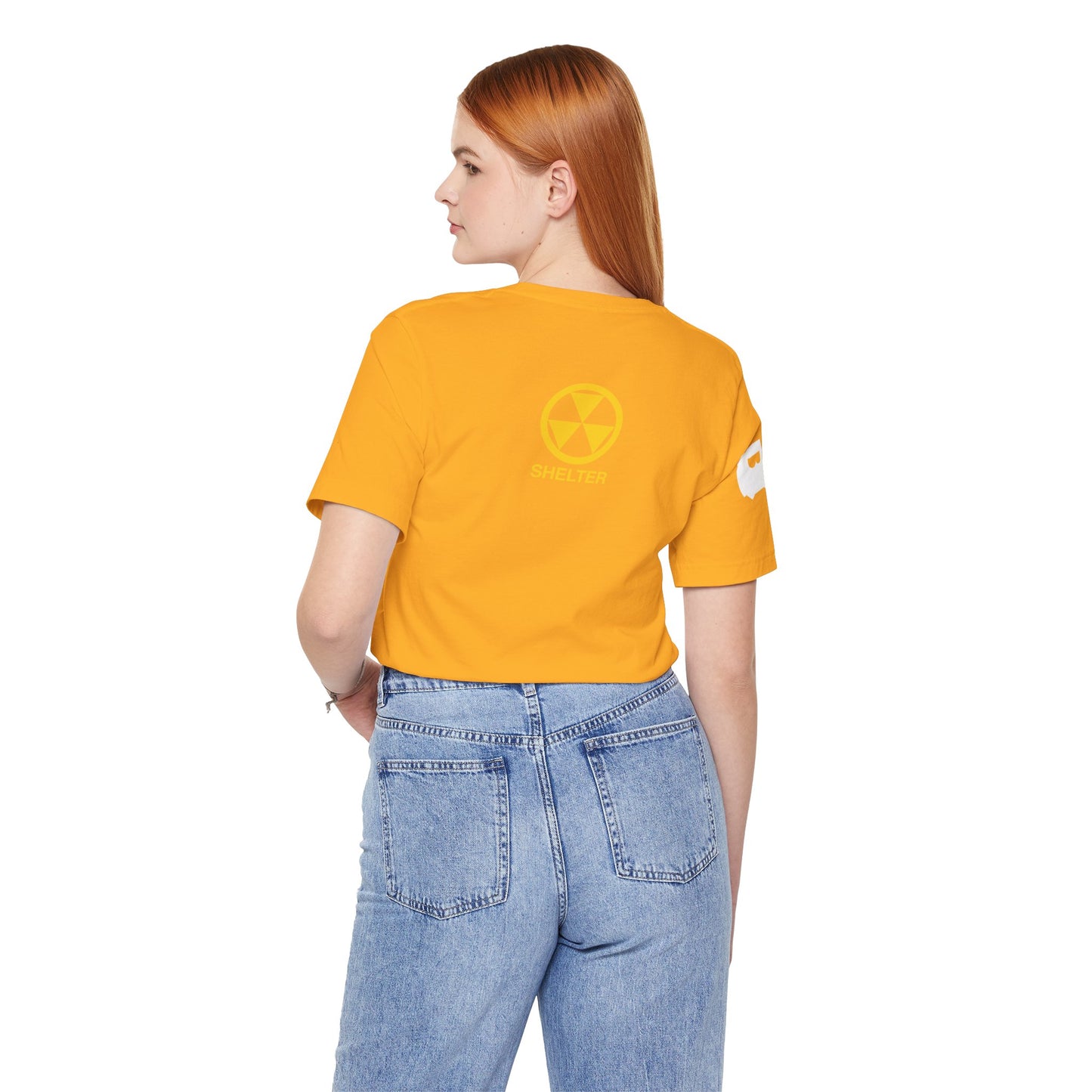 001 Club Shelter Unisex Short Sleeve Tee