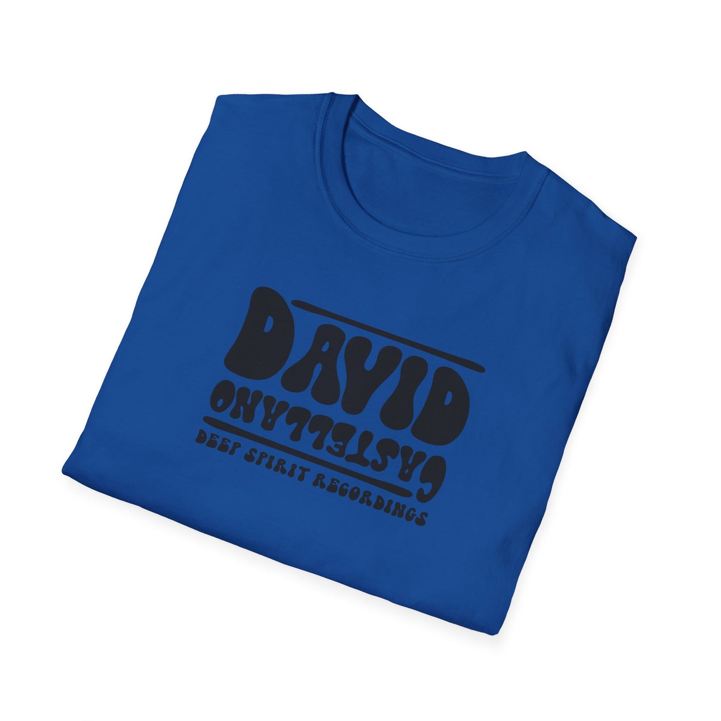 0-David Castellano - Retro Unisex Softstyle T-Shirt
