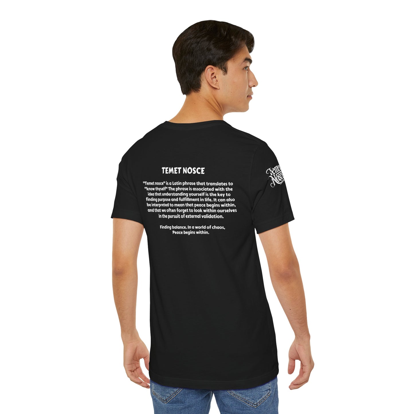 1 - Temet Nosce - Unisex Short Sleeve Tee