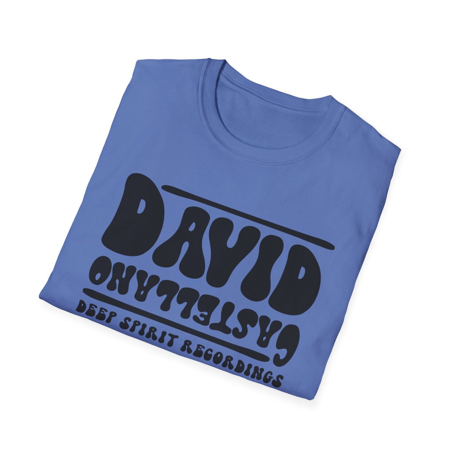 0-David Castellano - Retro Unisex Softstyle T-Shirt