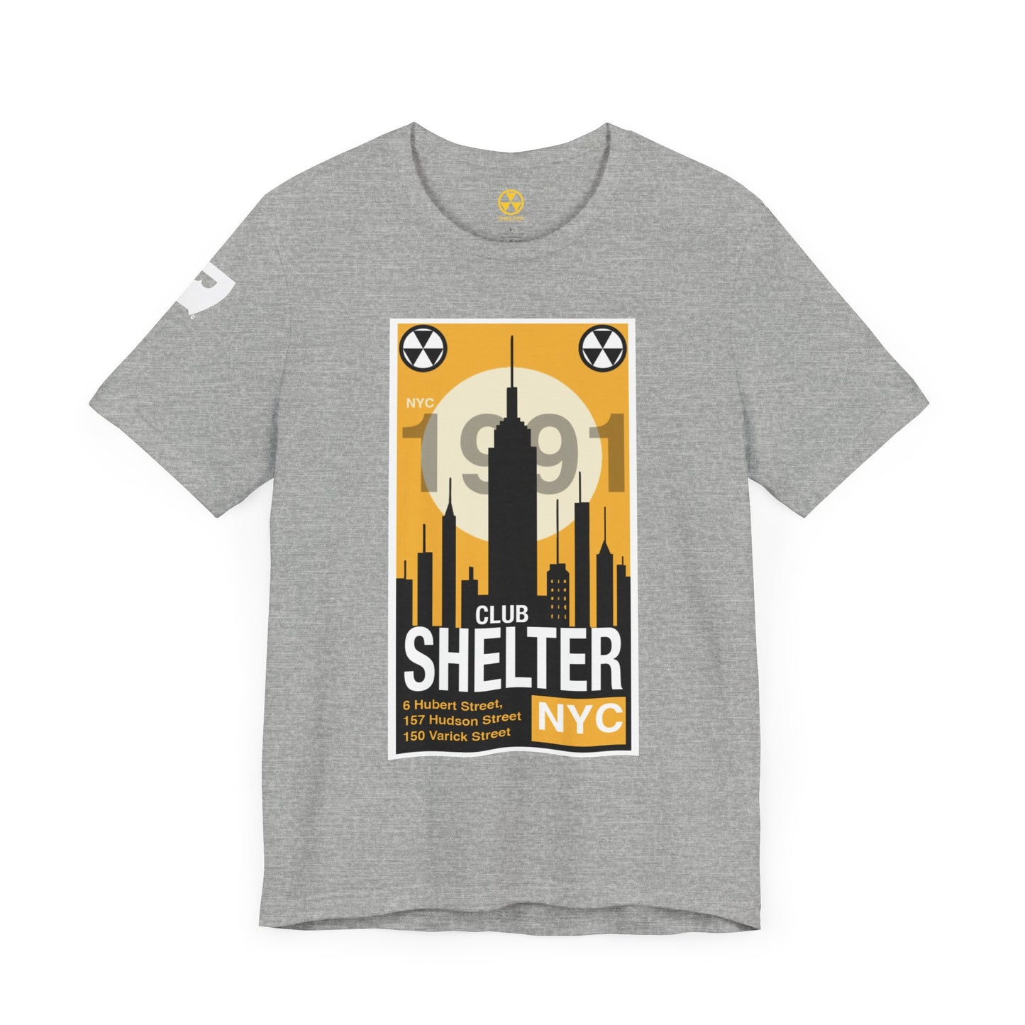 000- Club Shelter Unisex Short Sleeve Tee