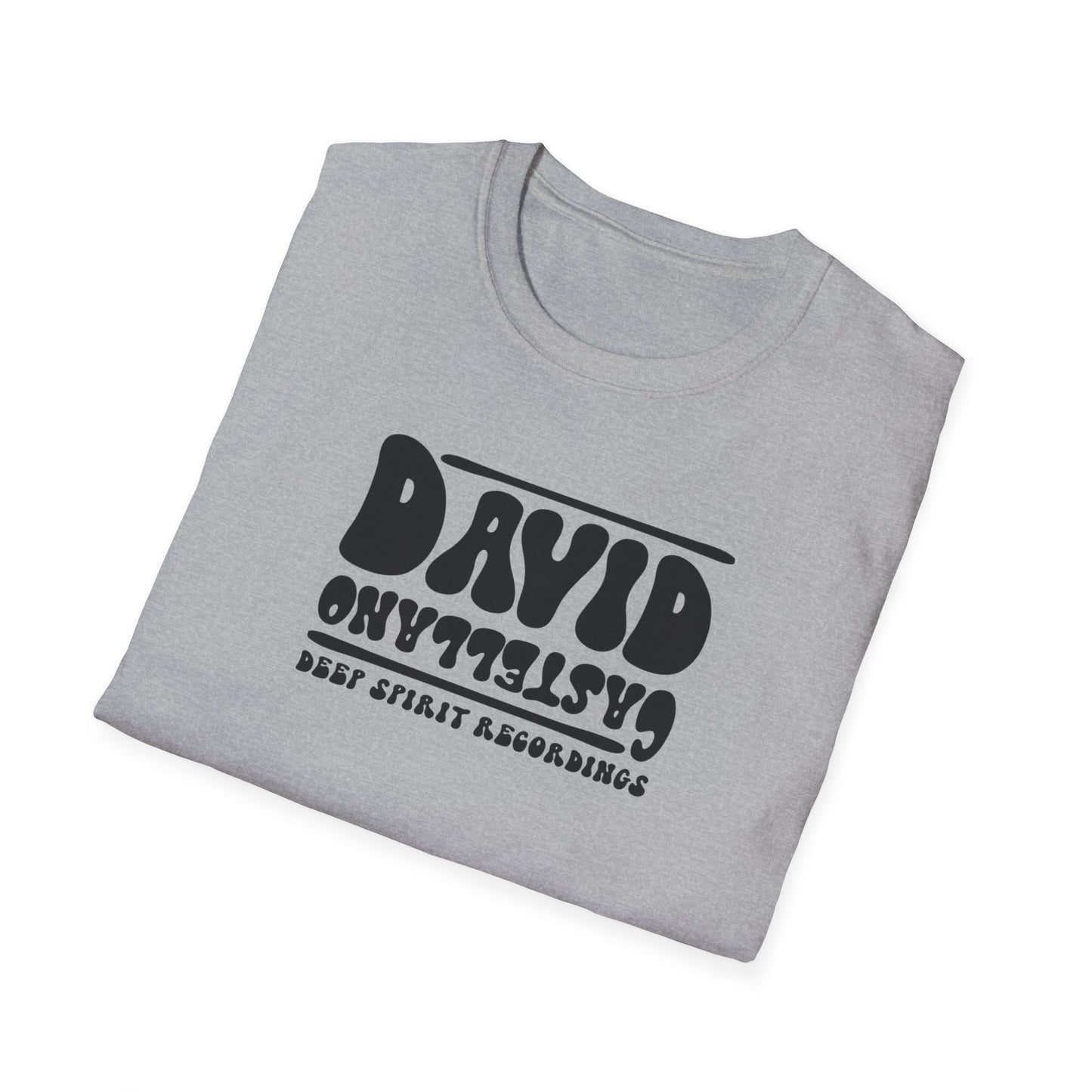0-David Castellano - Retro Unisex Softstyle T-Shirt