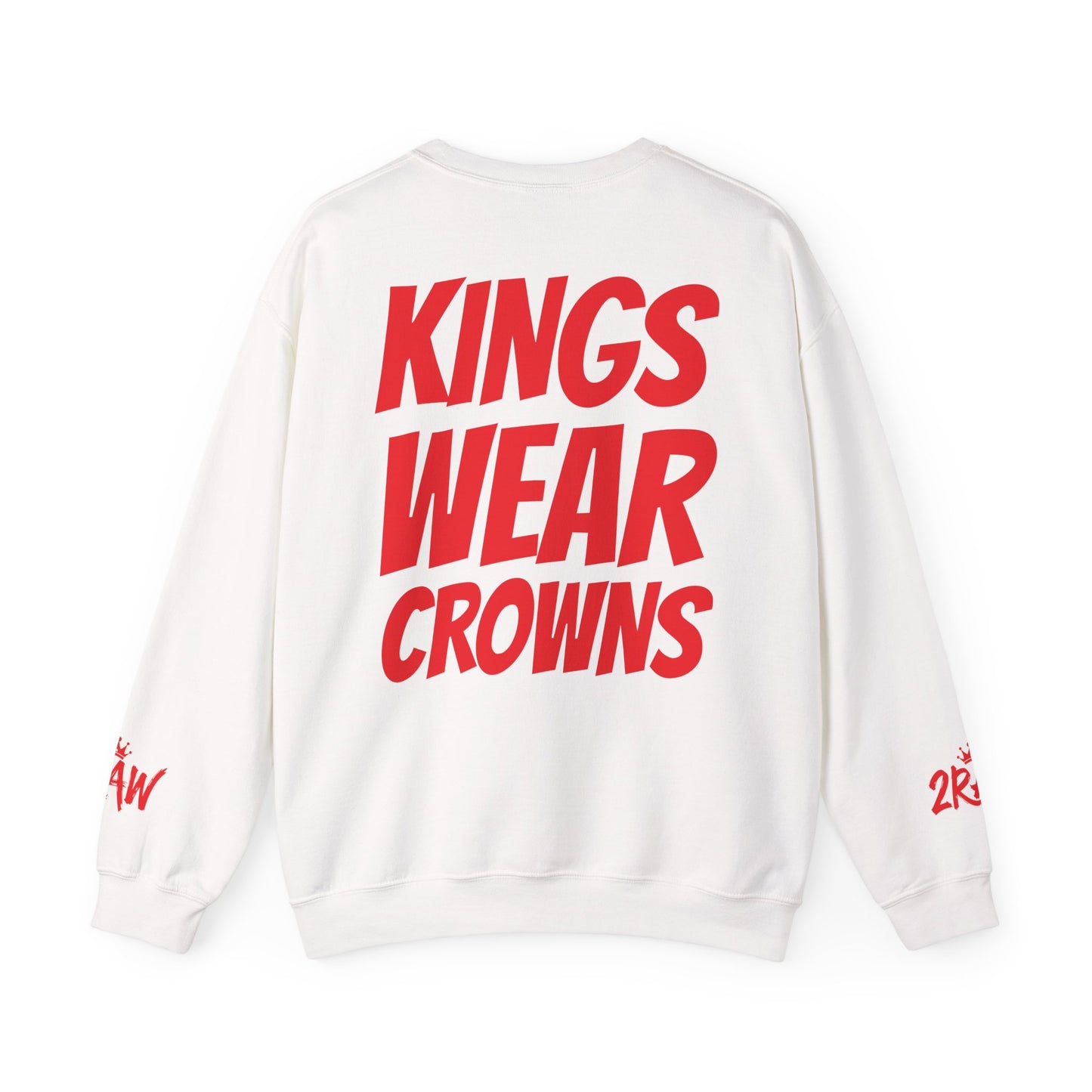 2RAW Kings Wear Crowns Crewneck Sweatshirt | Unisex Heavy Blend™