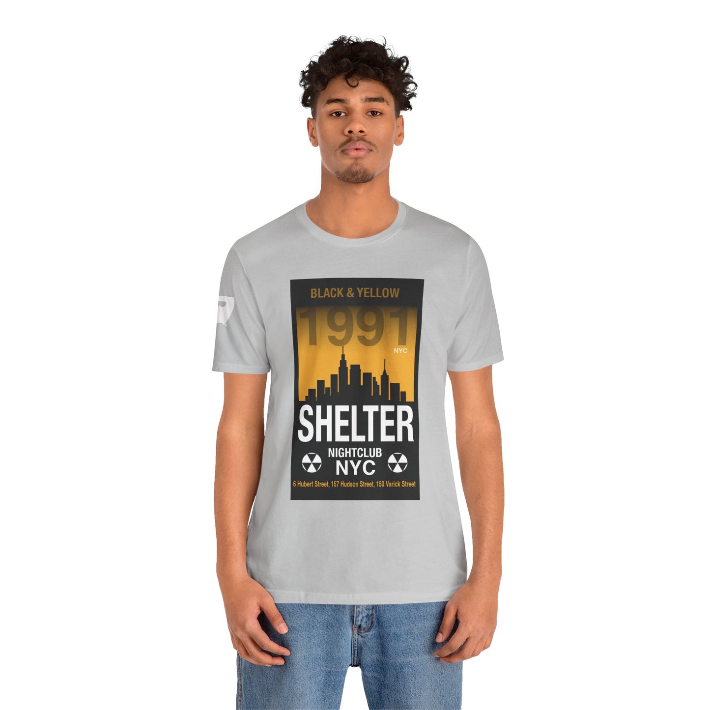 001 Club Shelter Unisex Short Sleeve Tee