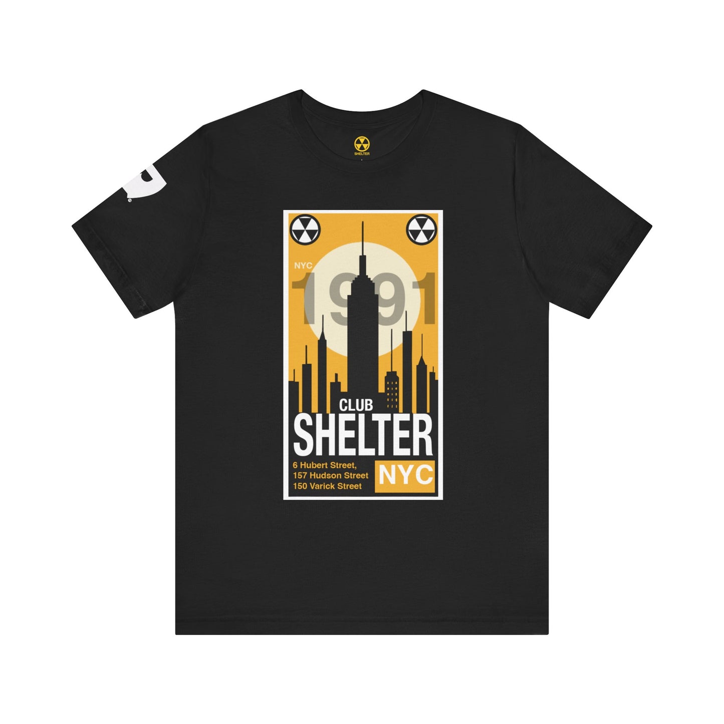 000- Club Shelter Unisex Short Sleeve Tee