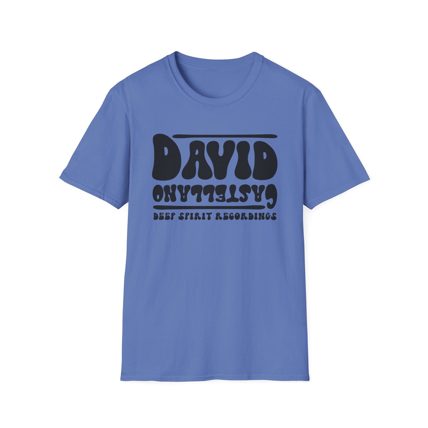 0-David Castellano - Retro Unisex Softstyle T-Shirt