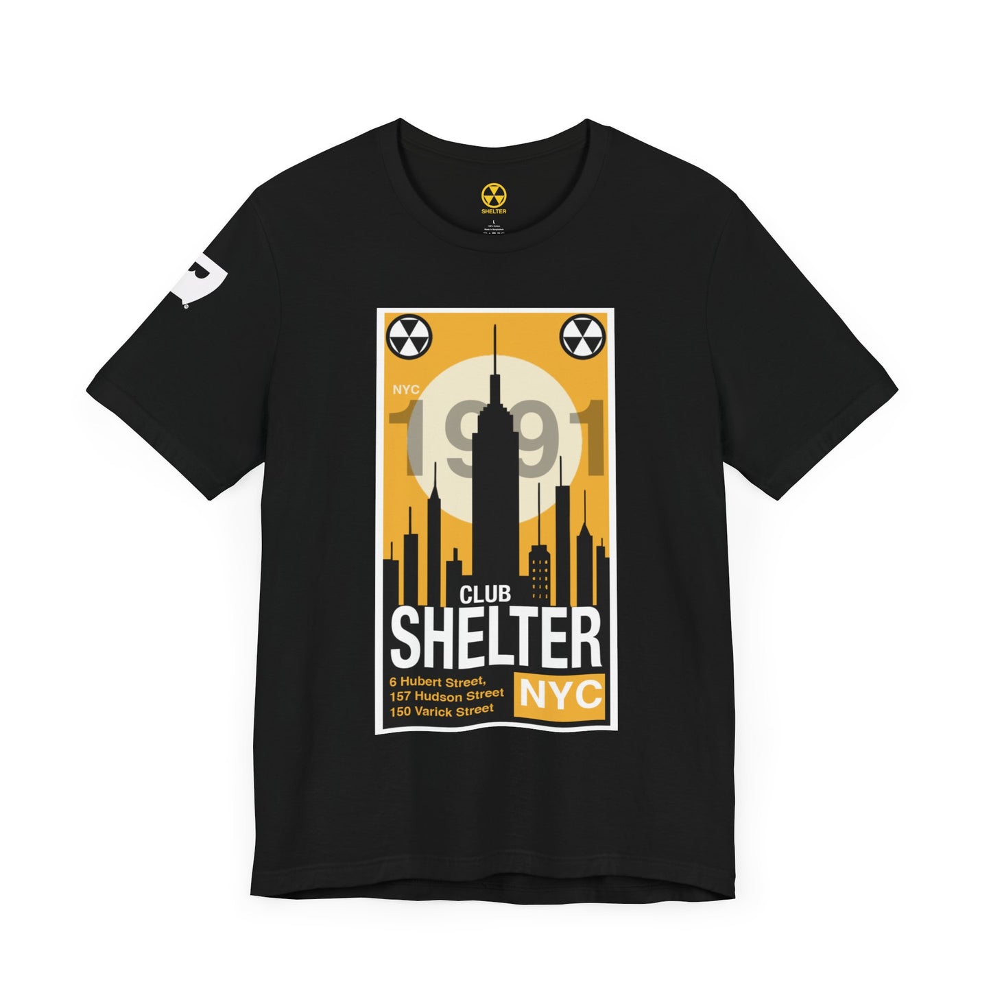 000- Club Shelter Unisex Short Sleeve Tee