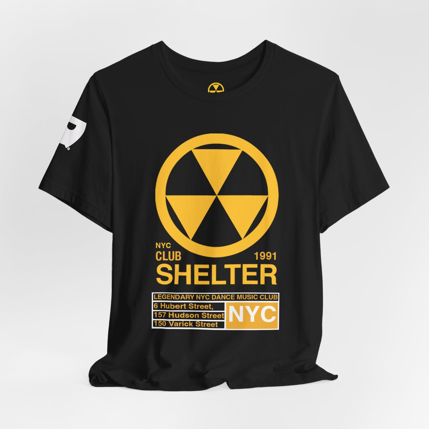 003 Club Shelter Unisex Short Sleeve Tee