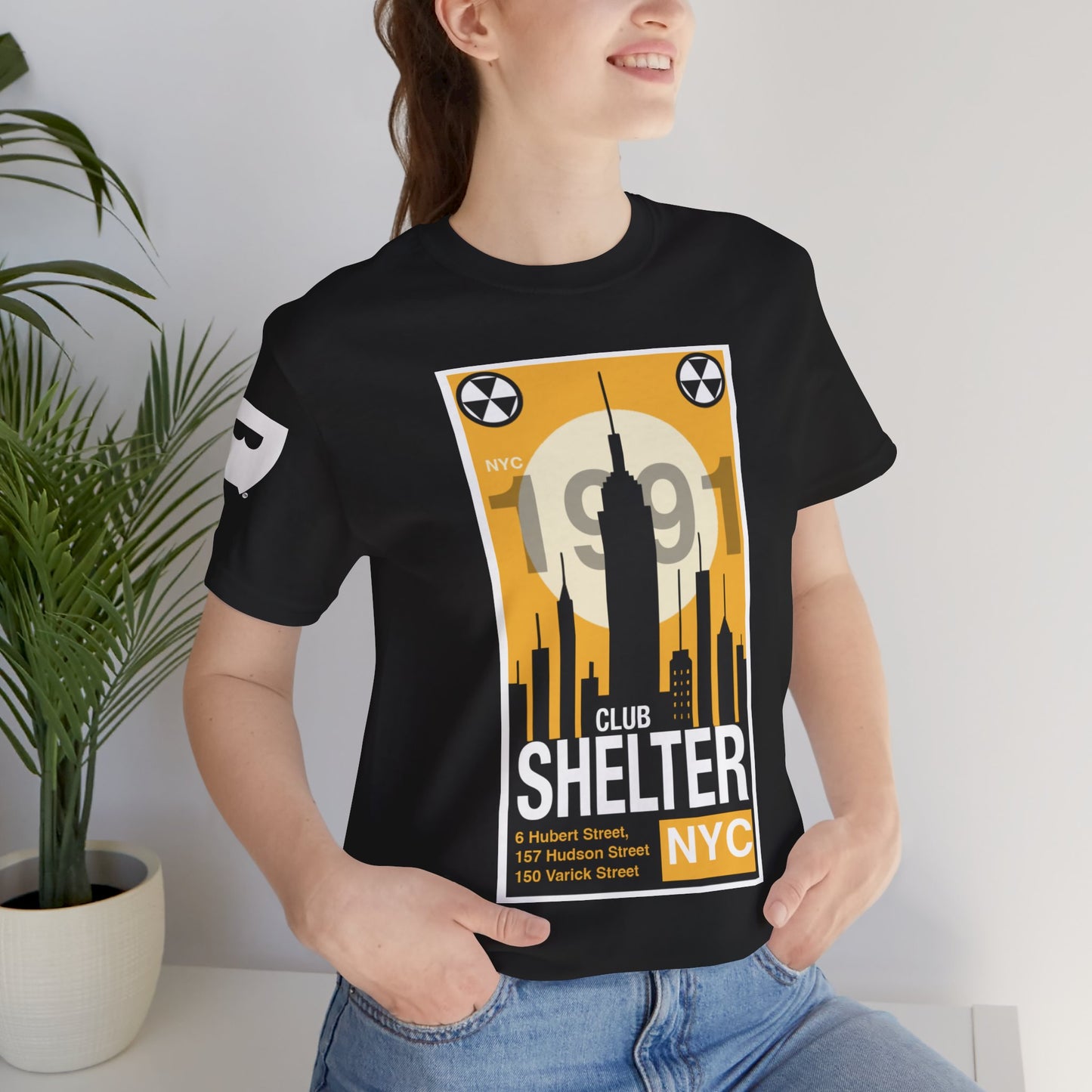 000- Club Shelter Unisex Short Sleeve Tee