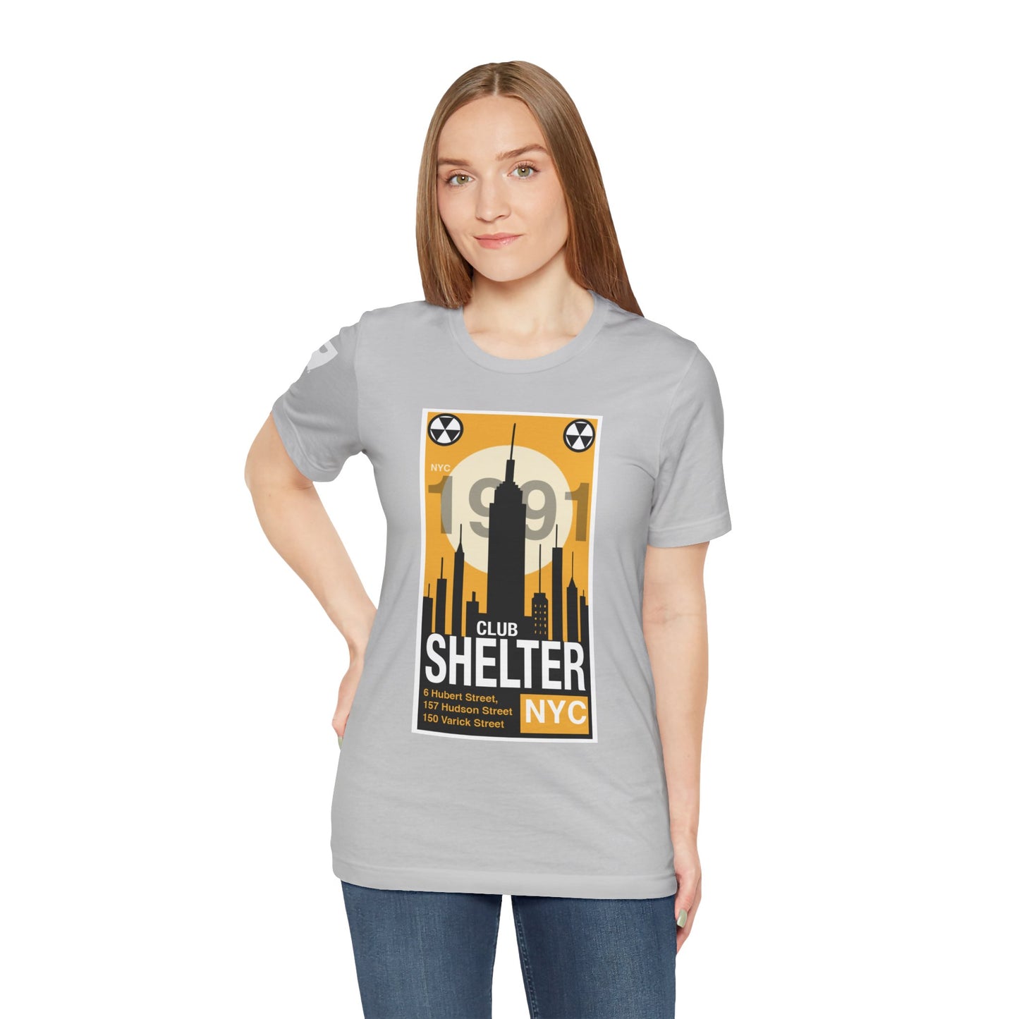 000- Club Shelter Unisex Short Sleeve Tee