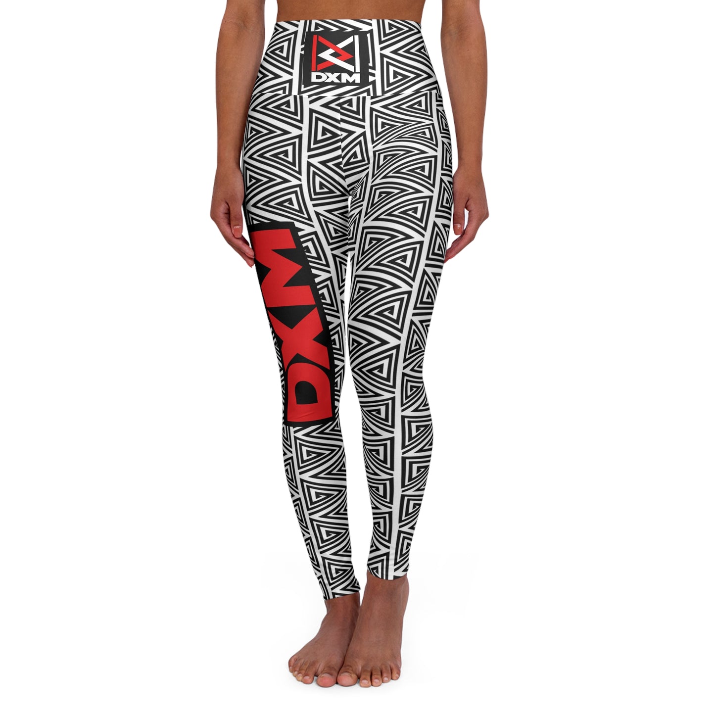 -2 - DXM - T102 High Waisted Yoga Leggings