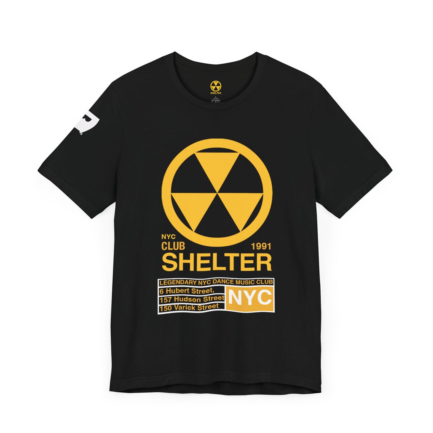 003 Club Shelter Unisex Short Sleeve Tee