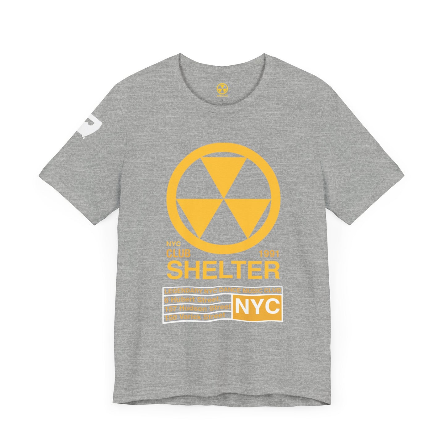 003 Club Shelter Unisex Short Sleeve Tee