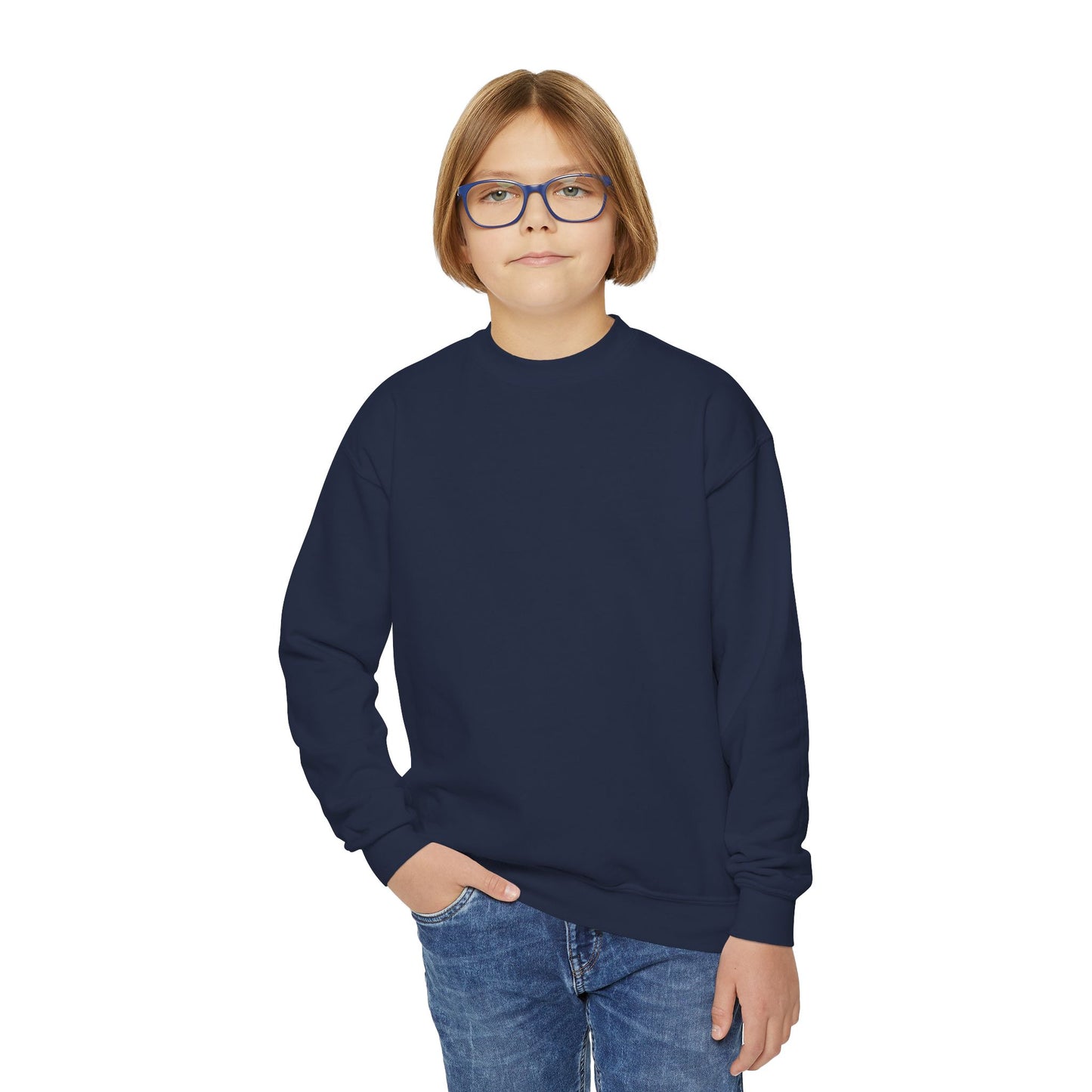 2 RAW - Youth Crewneck Sweatshirt