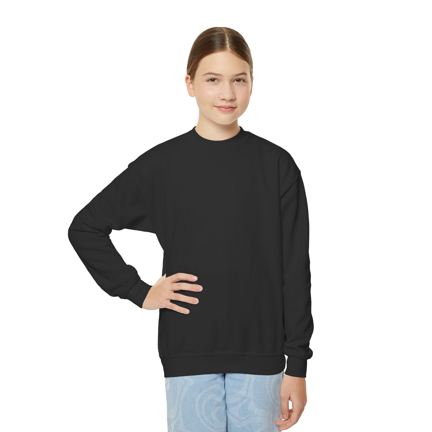 2 RAW - Youth Crewneck Sweatshirt