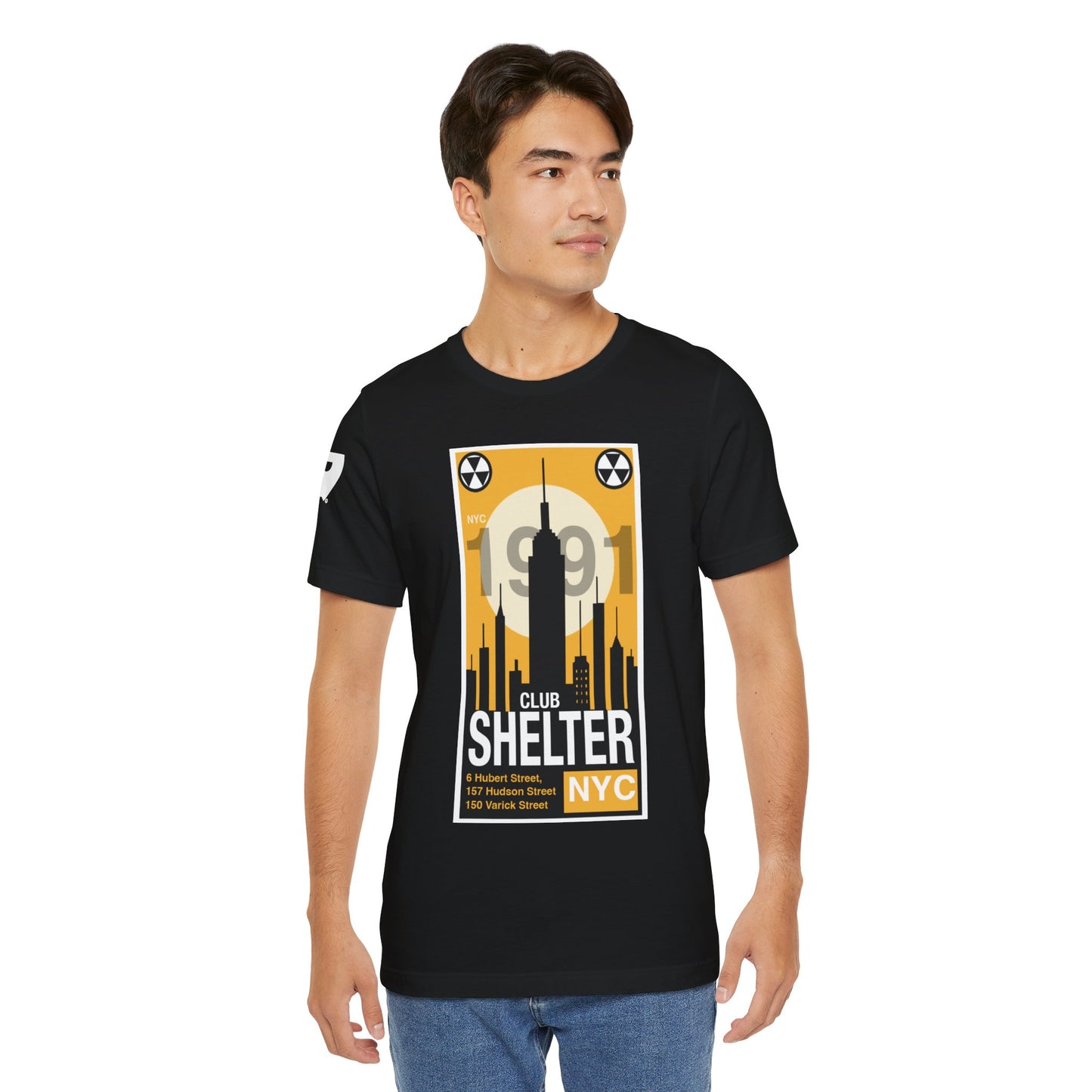 000- Club Shelter Unisex Short Sleeve Tee
