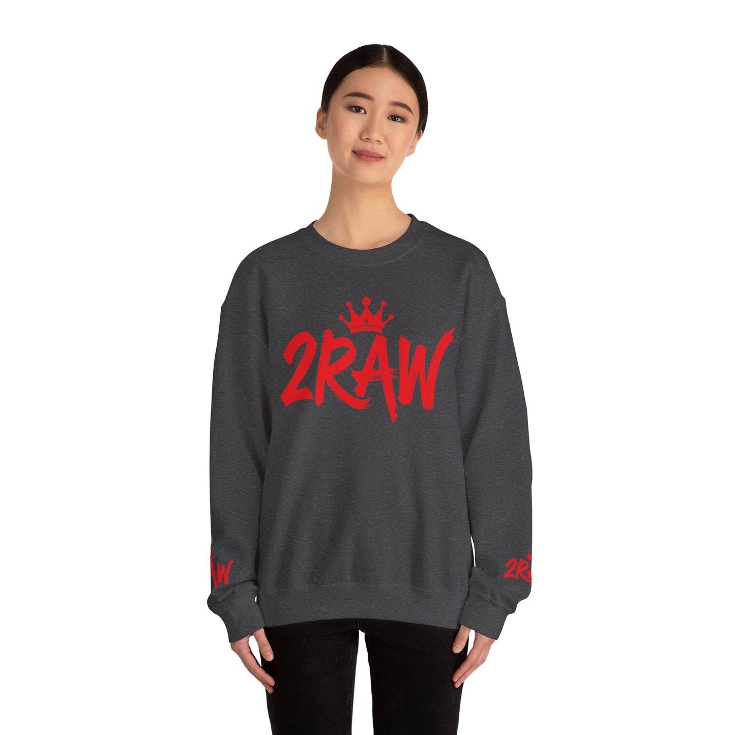 2RAW Kings Wear Crowns Crewneck Sweatshirt | Unisex Heavy Blend™