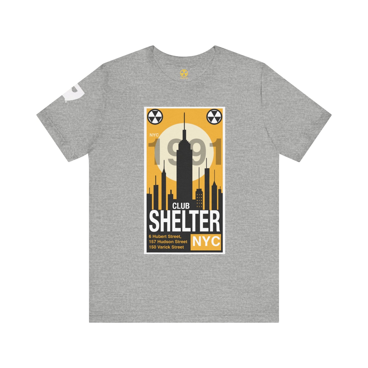 000- Club Shelter Unisex Short Sleeve Tee