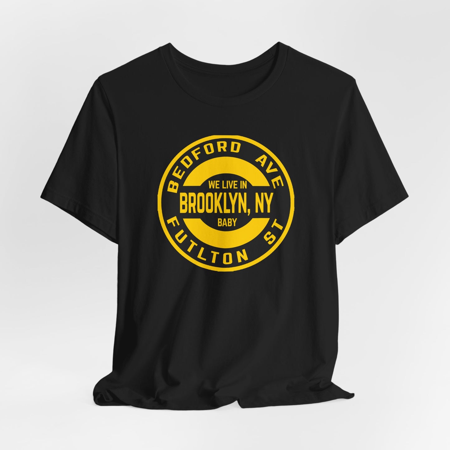 Brooklyn, NY - Yellow - Unisex Jersey Short Sleeve Tee