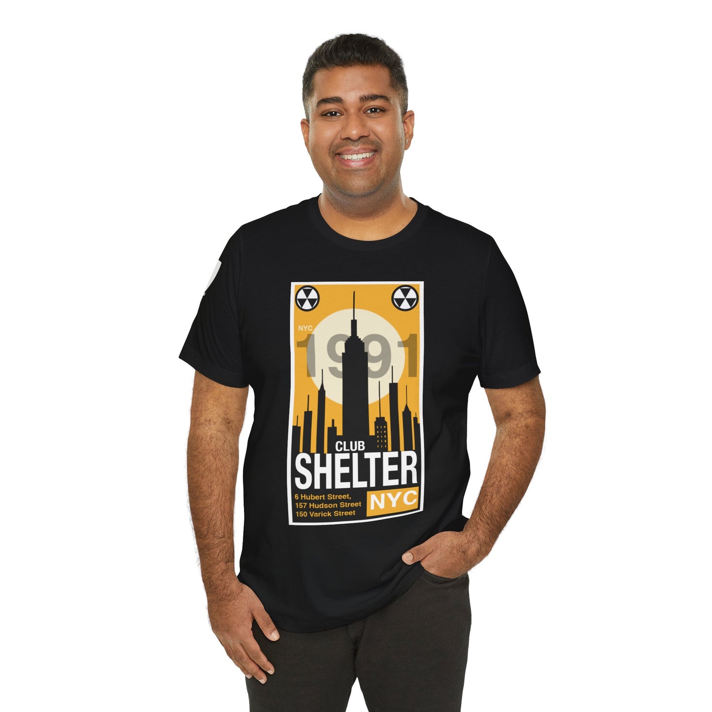 000- Club Shelter Unisex Short Sleeve Tee