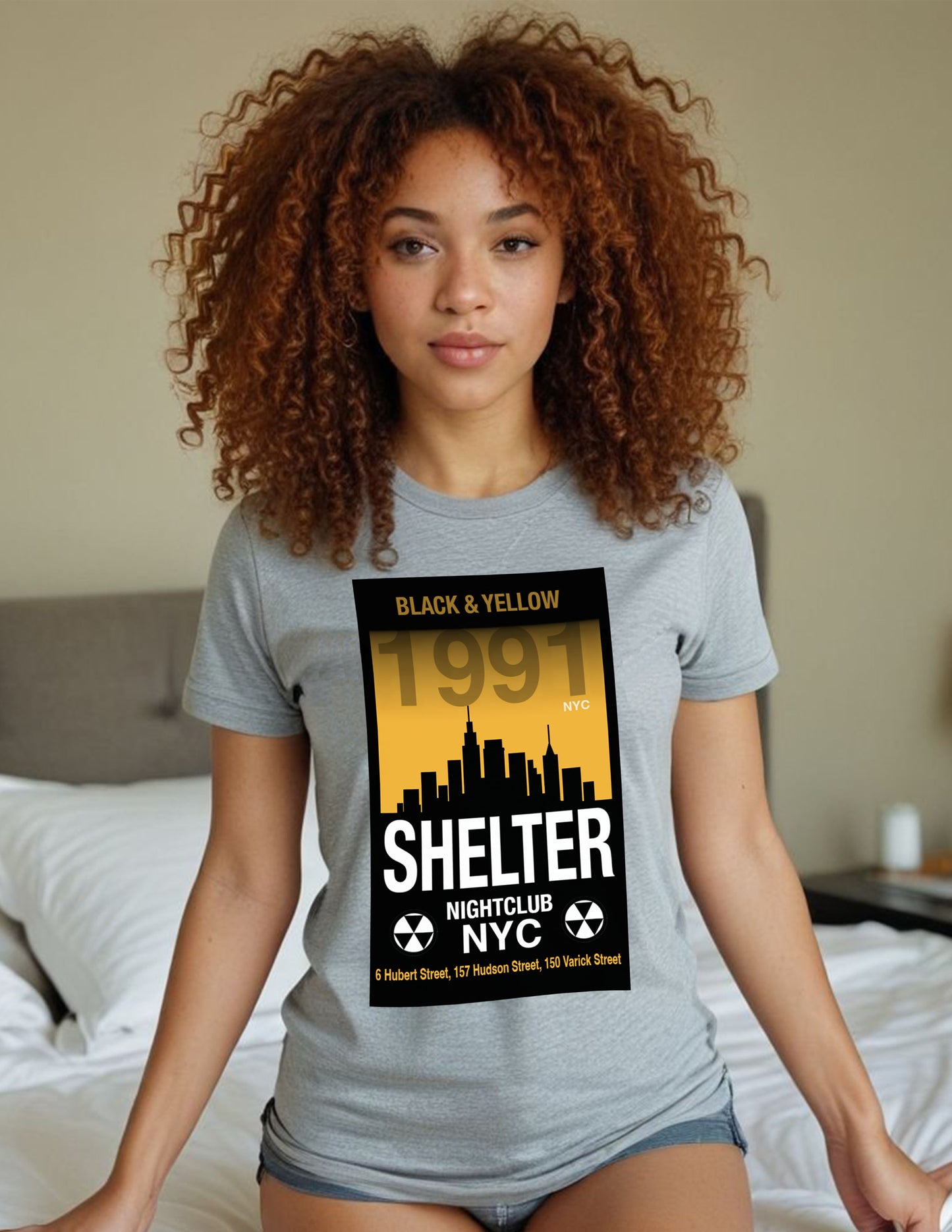 001 Club Shelter Unisex Short Sleeve Tee