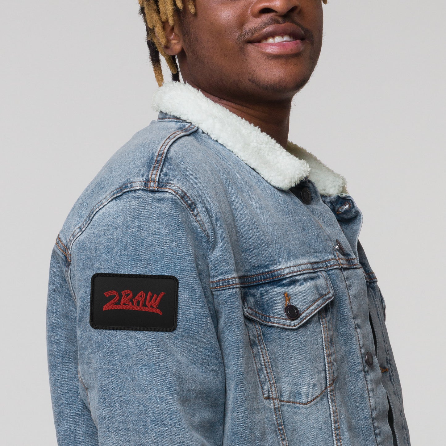 R - 2RAW Embroidered patches