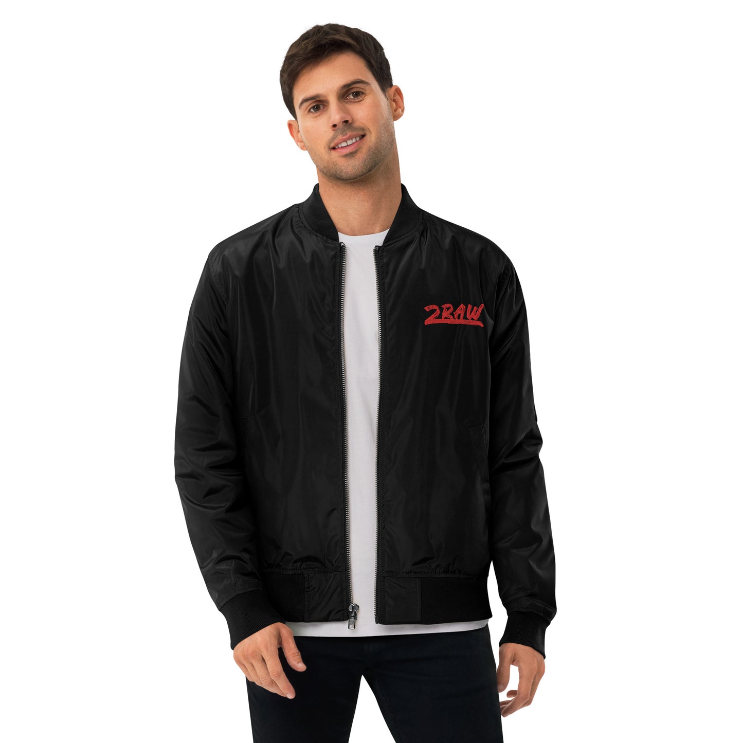 R - 2RAW Premium Bomber Jacket