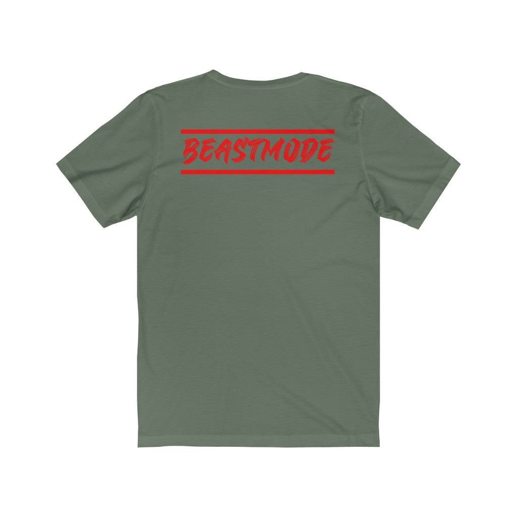 1 - Beastmode - Lion - ROAR - Unisex Jersey Short Sleeve Tee