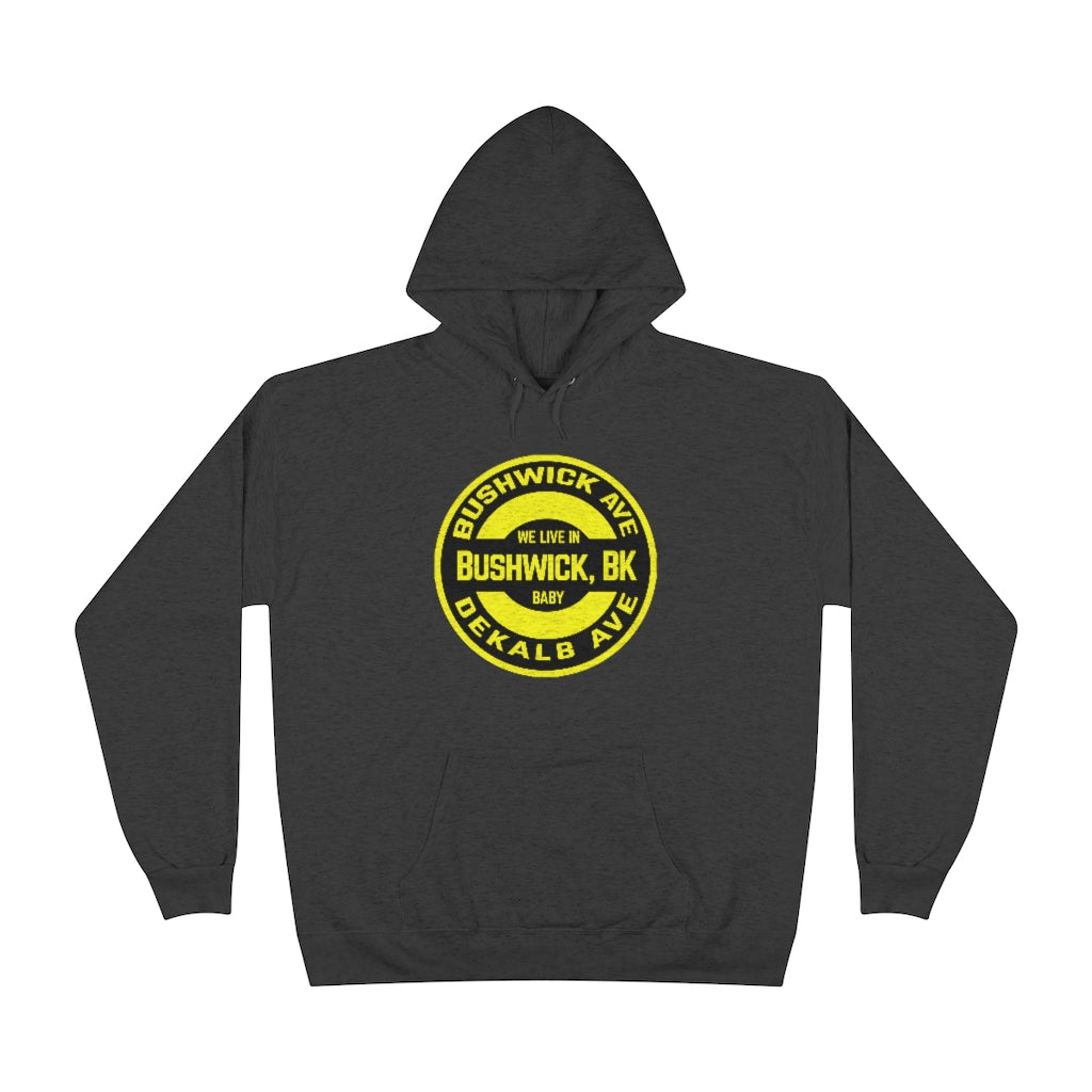 Bushwick, BK - Unisex EcoSmart® Pullover Hoodie Sweatshirt