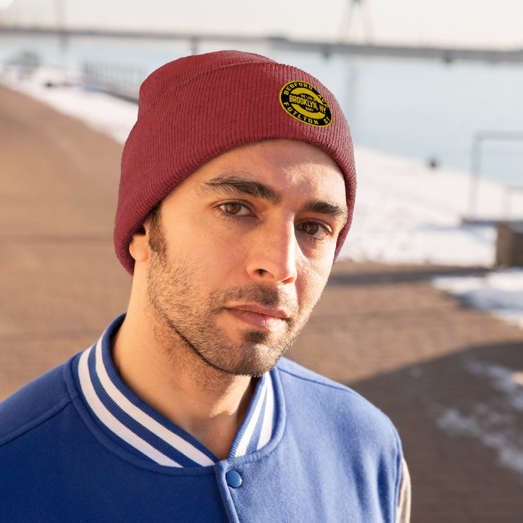 Brooklyn, Ny - Yellow - Knit Beanie