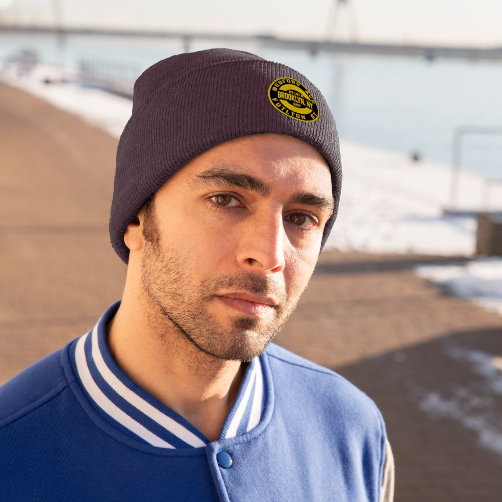 Brooklyn, Ny - Yellow - Knit Beanie