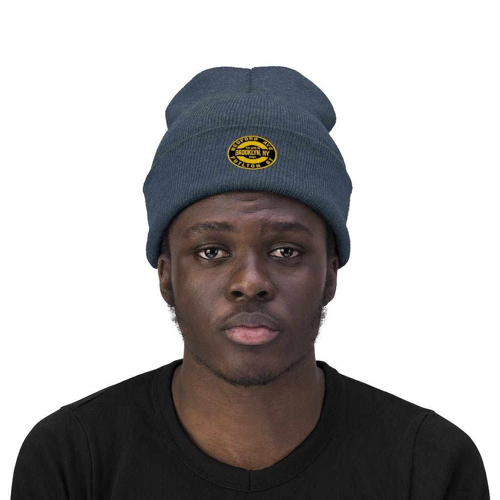 Brooklyn, Ny - Yellow - Knit Beanie