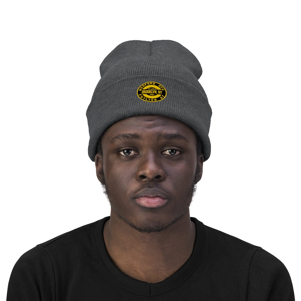 Brooklyn, Ny - Yellow - Knit Beanie