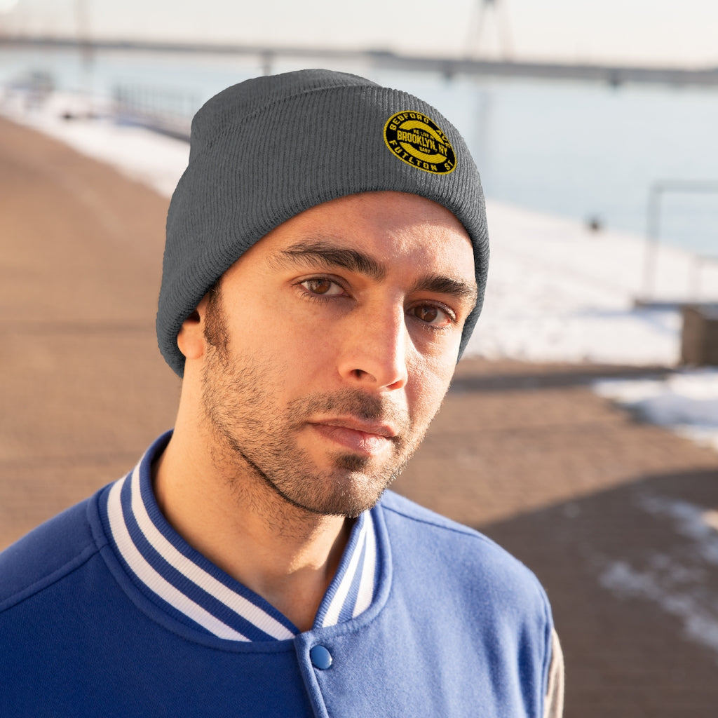 Brooklyn, Ny - Yellow - Knit Beanie