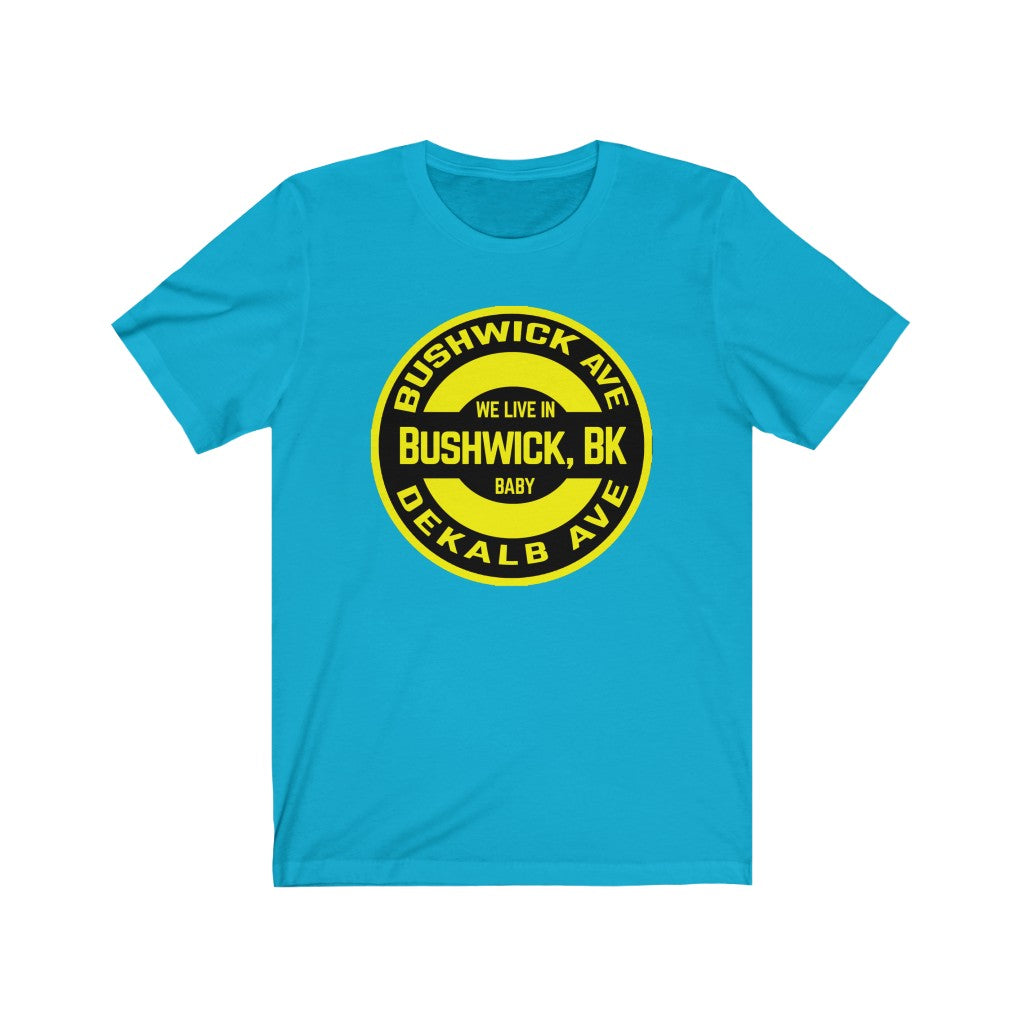 Bushwick, BK - Yellow - Unisex Jersey Short Sleeve Tee