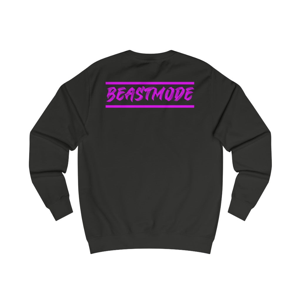 1 - Beastmode - Purple - Men's Sweatshirt